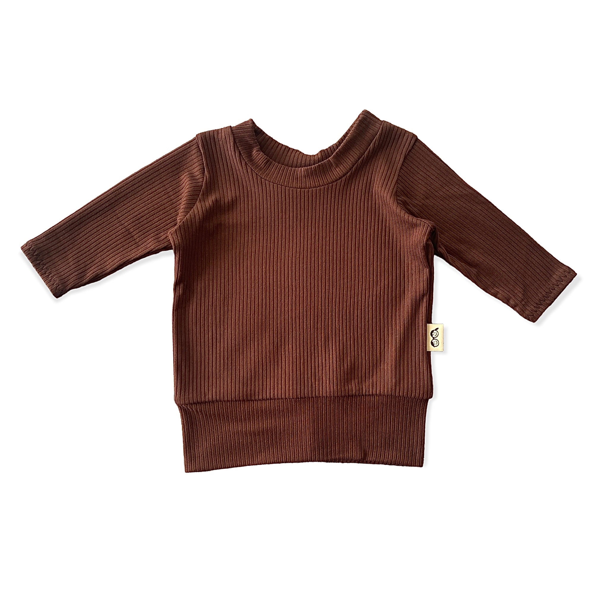 Cocoa Ribbed Lounge Set