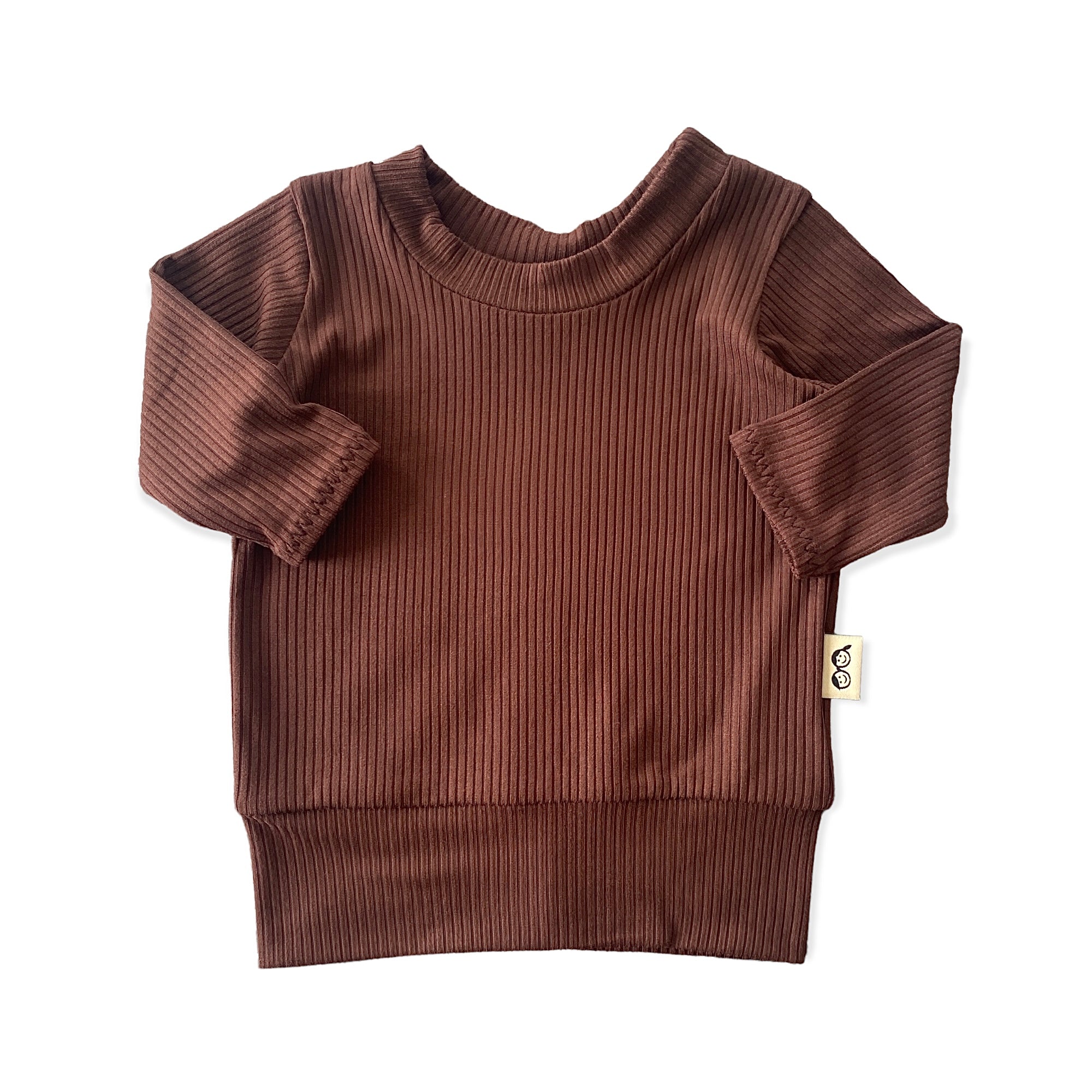 Cocoa Ribbed Lounge Set