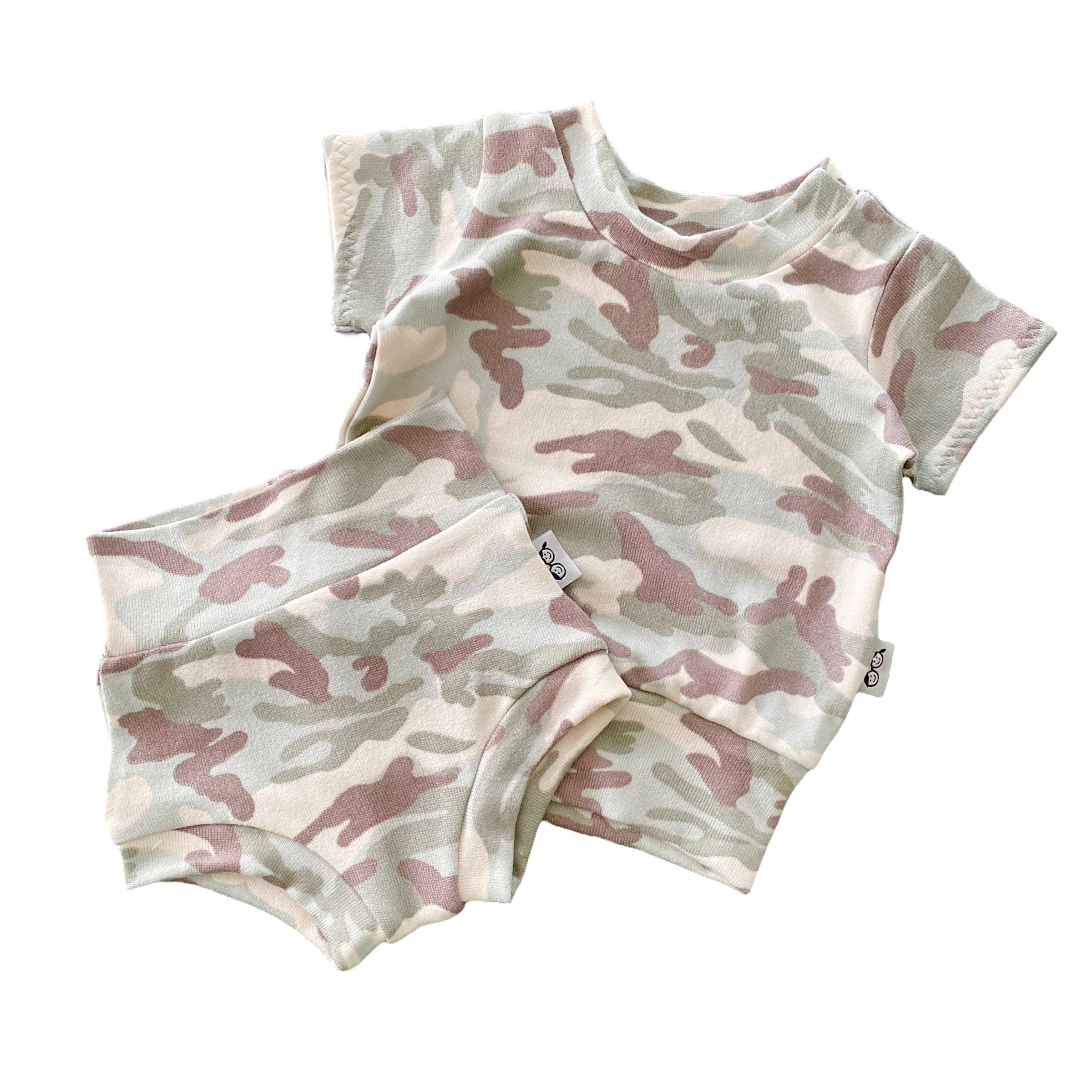 Green Camo Summer Lounge Set