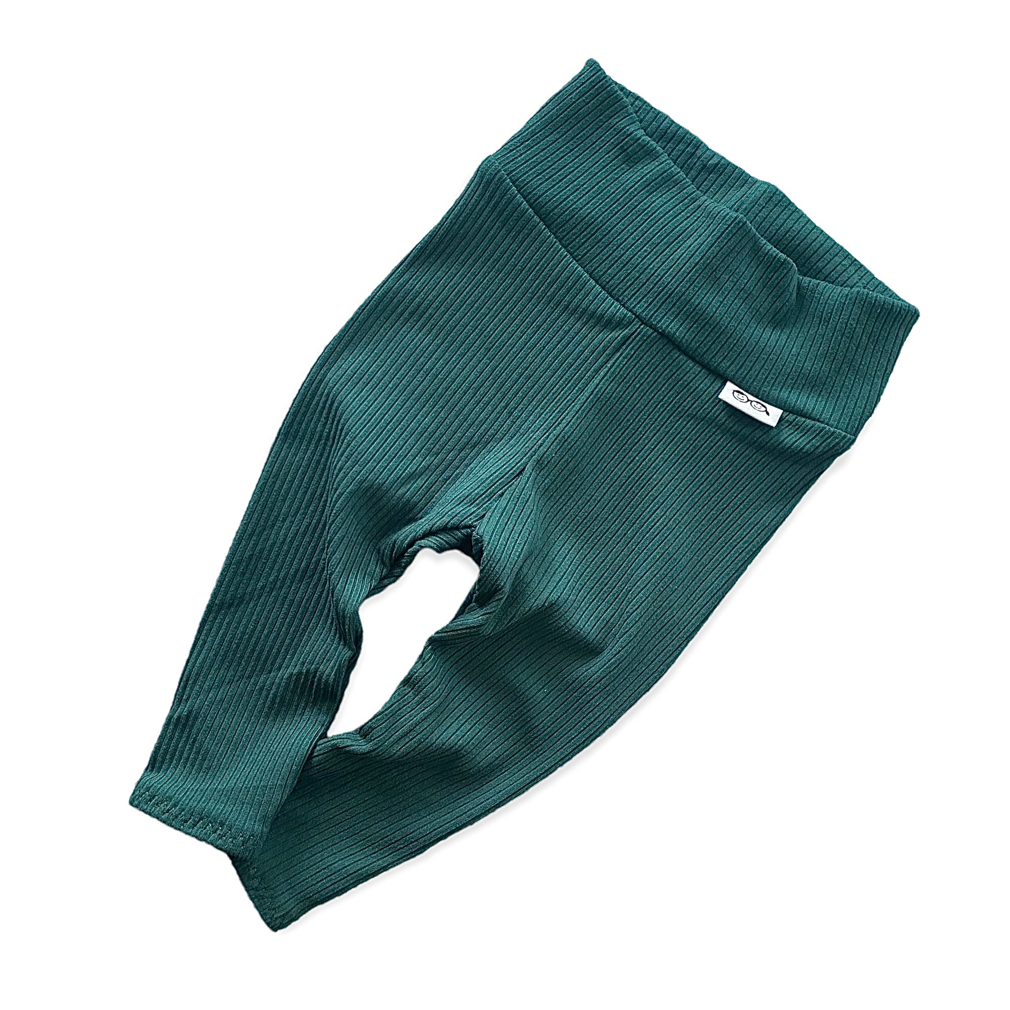 Hunter Green Ribbed Lounge Set