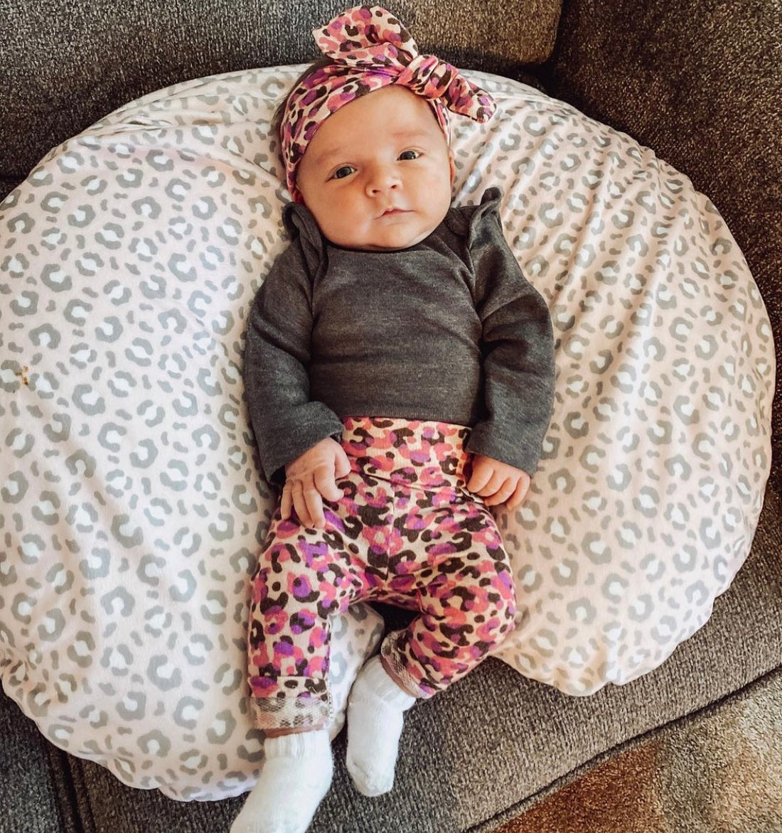 Pink Purple Cheetah Leggings