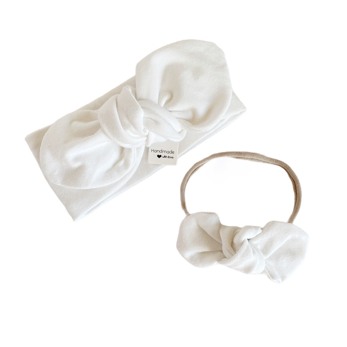White Bummies and/or Headbands