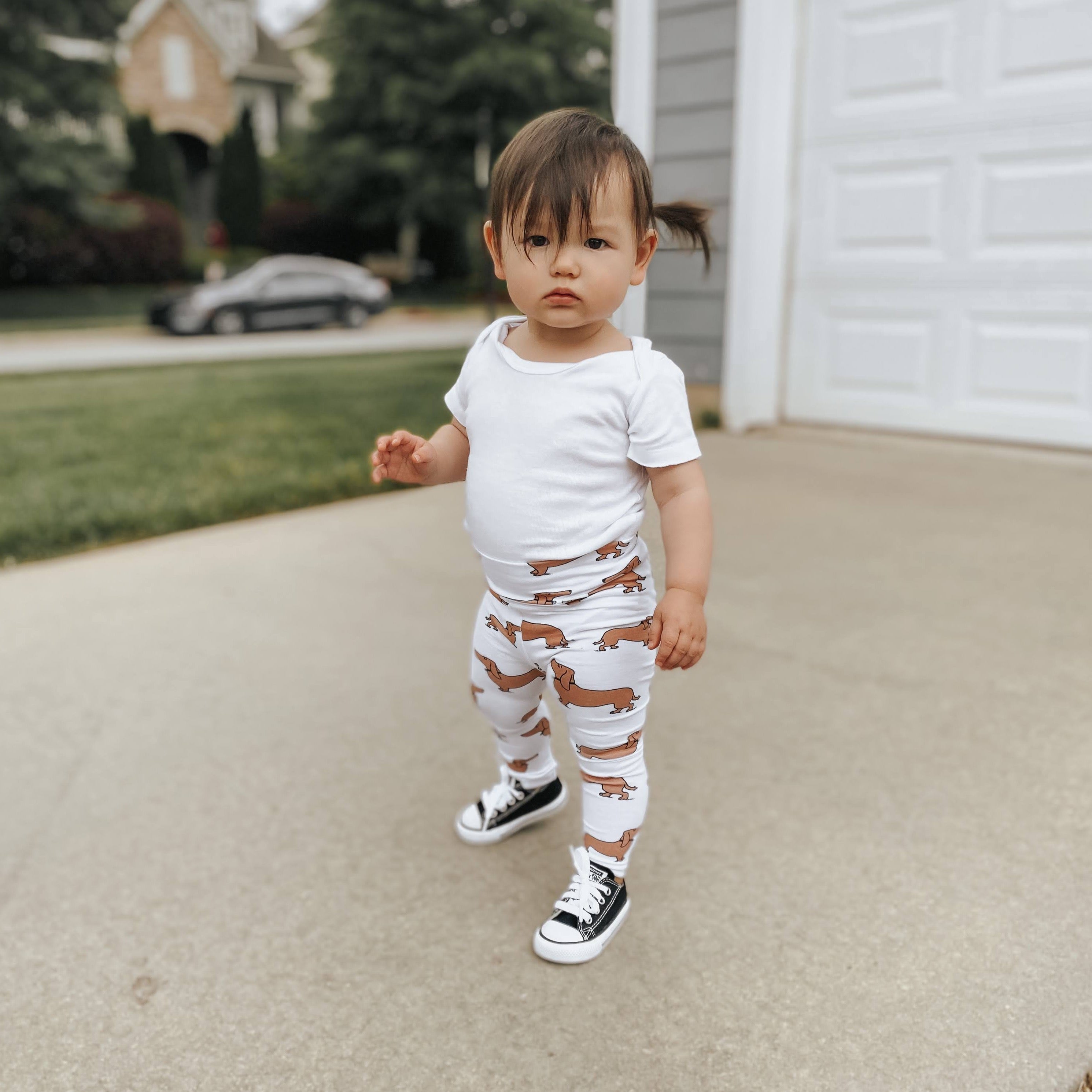 Dachshund Wiener Dog Leggings and/or Headbands