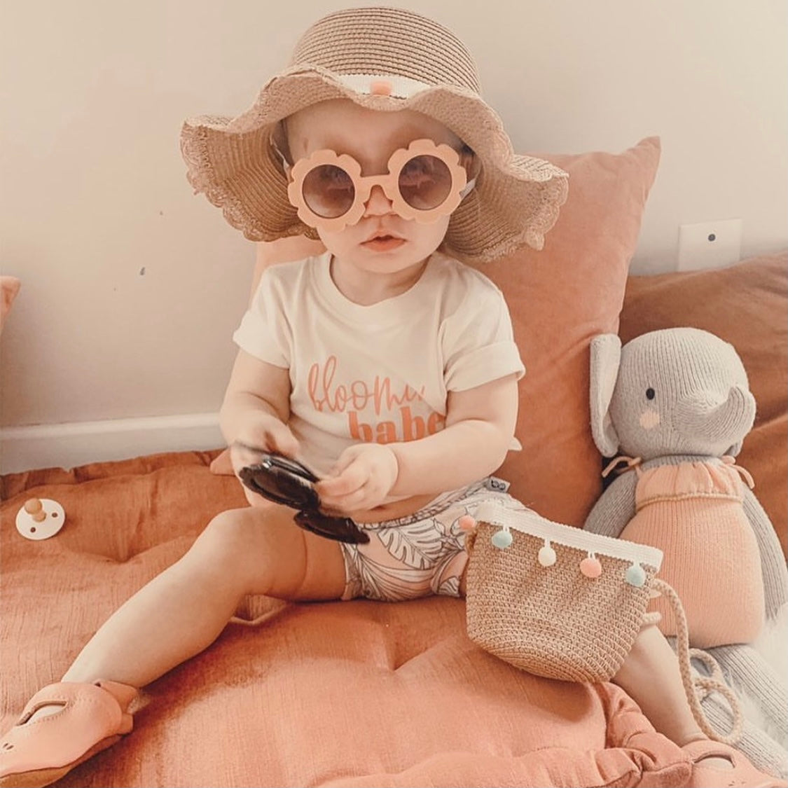 Peach Baby Sunglasses