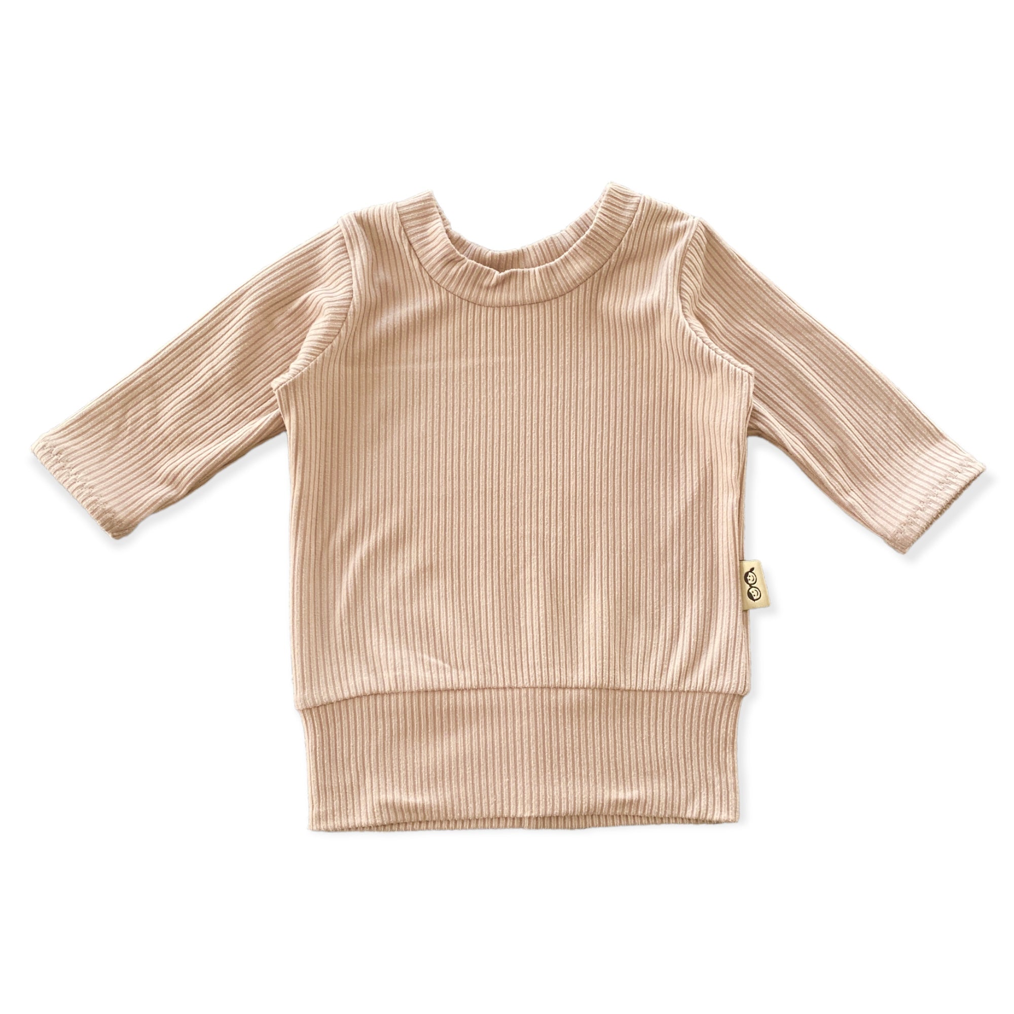 Latte Ribbed Lounge Set