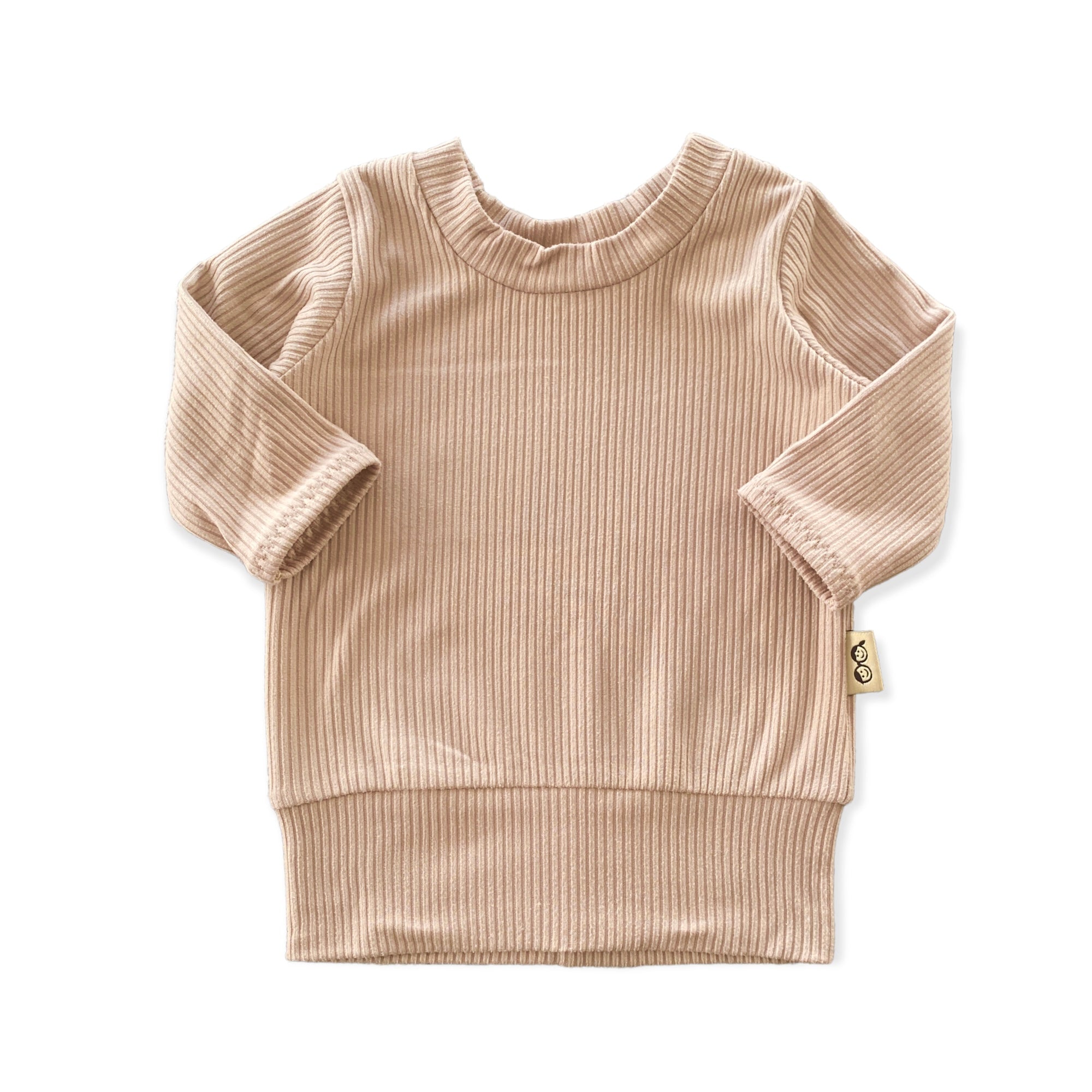 Latte Ribbed Lounge Set