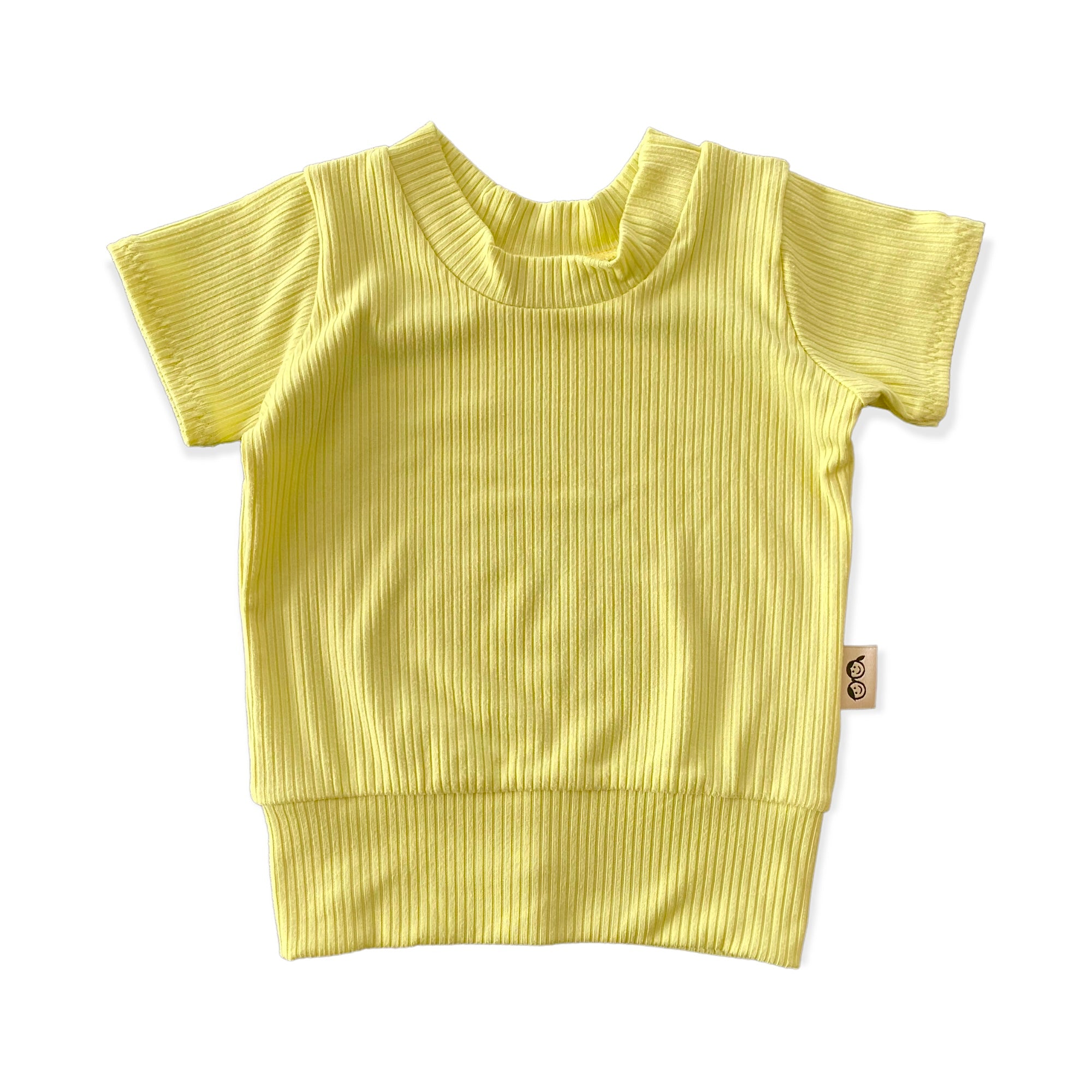 Lime Ribbed Summer Lounge Set
