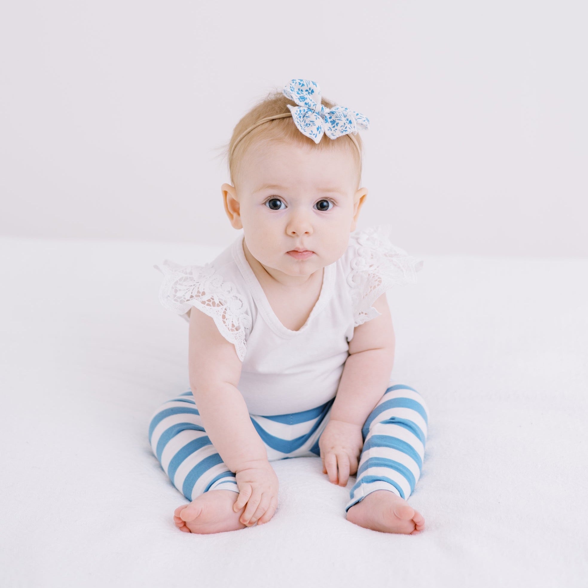 Nautical Stripes Leggings