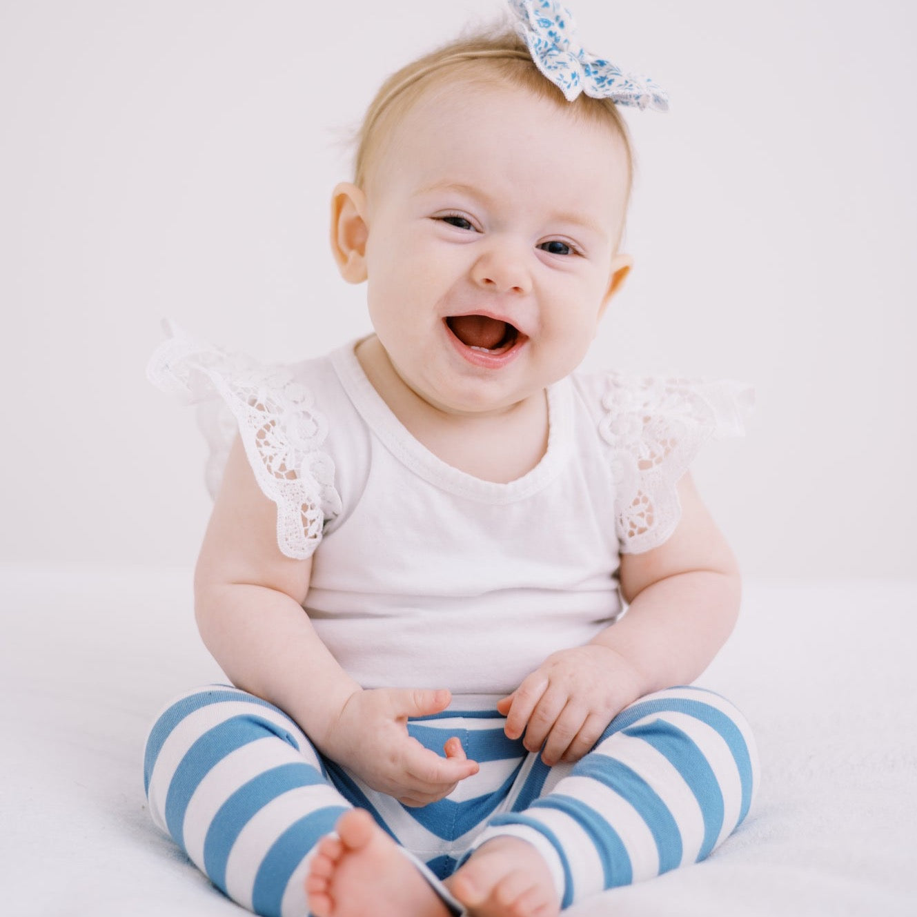 Nautical Stripes Leggings