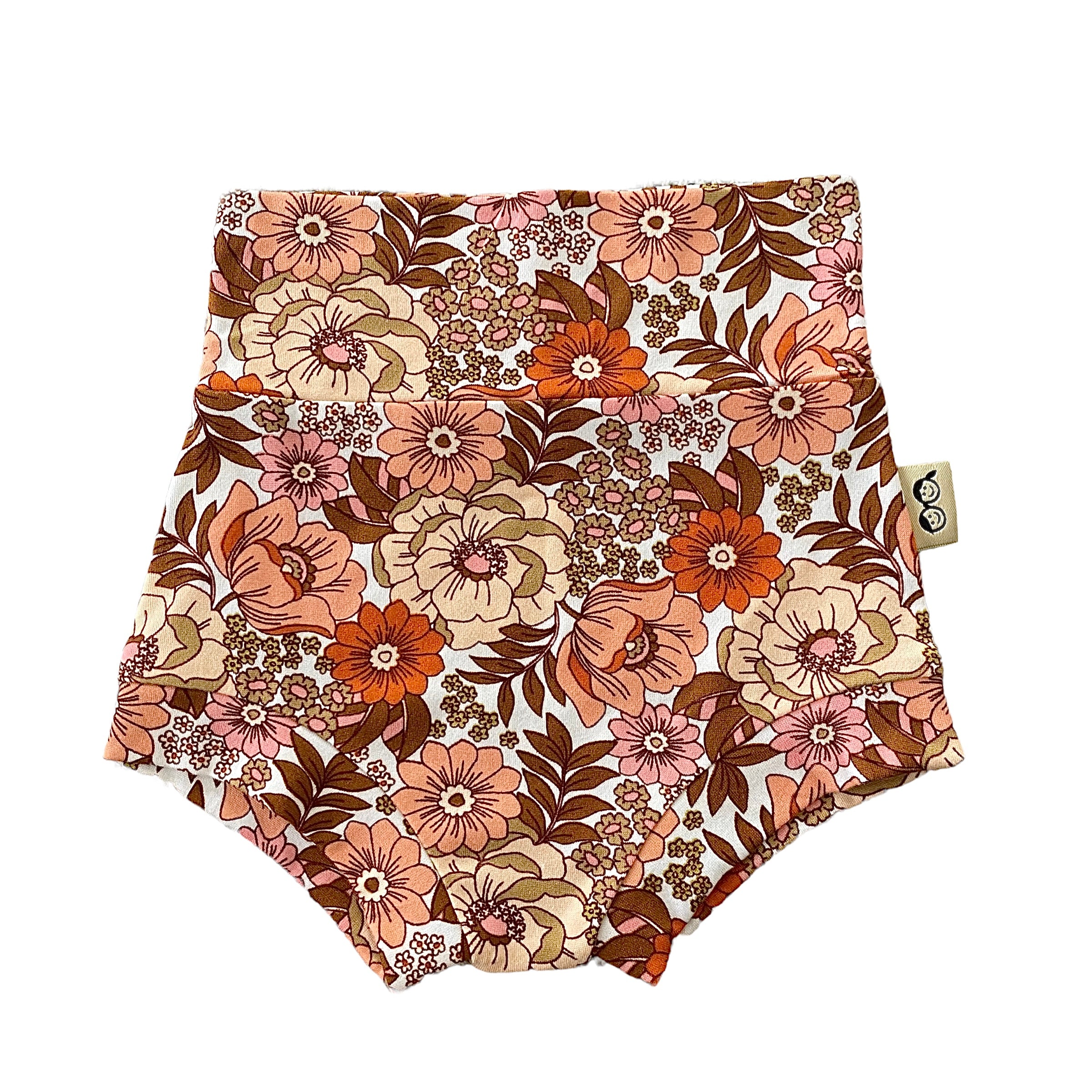 Neutral Boho Floral Bummies