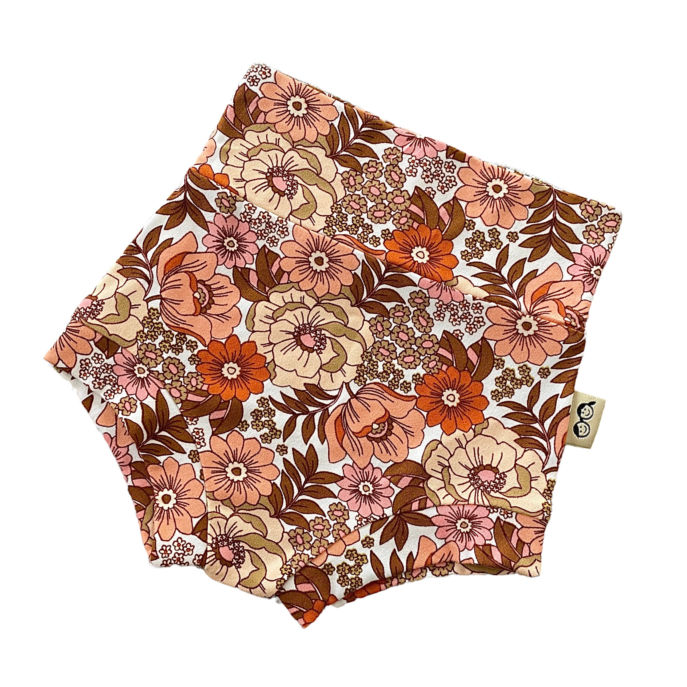 Neutral Boho Floral Bummies