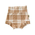 Neutral Plaid Bummies