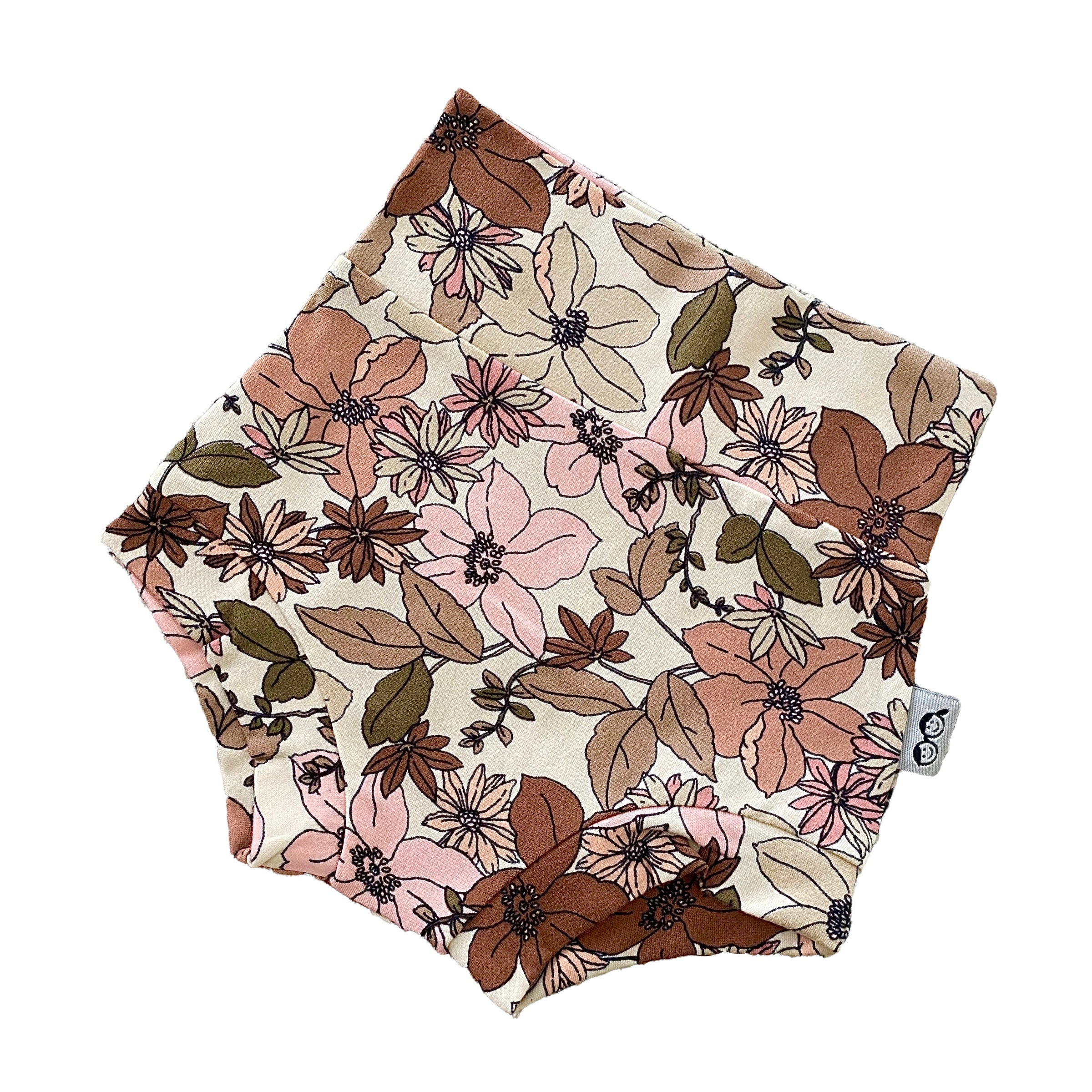 Nude Boho Florals Bummies and/or Headbands