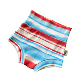Patriotic Tie Dye Bummies