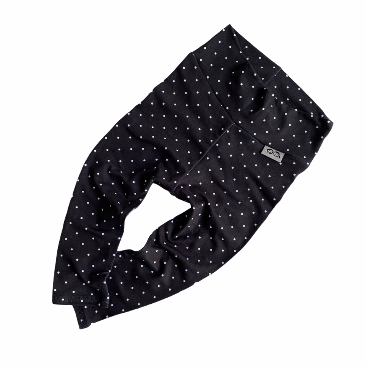 Black and White Polka Dot Leggings