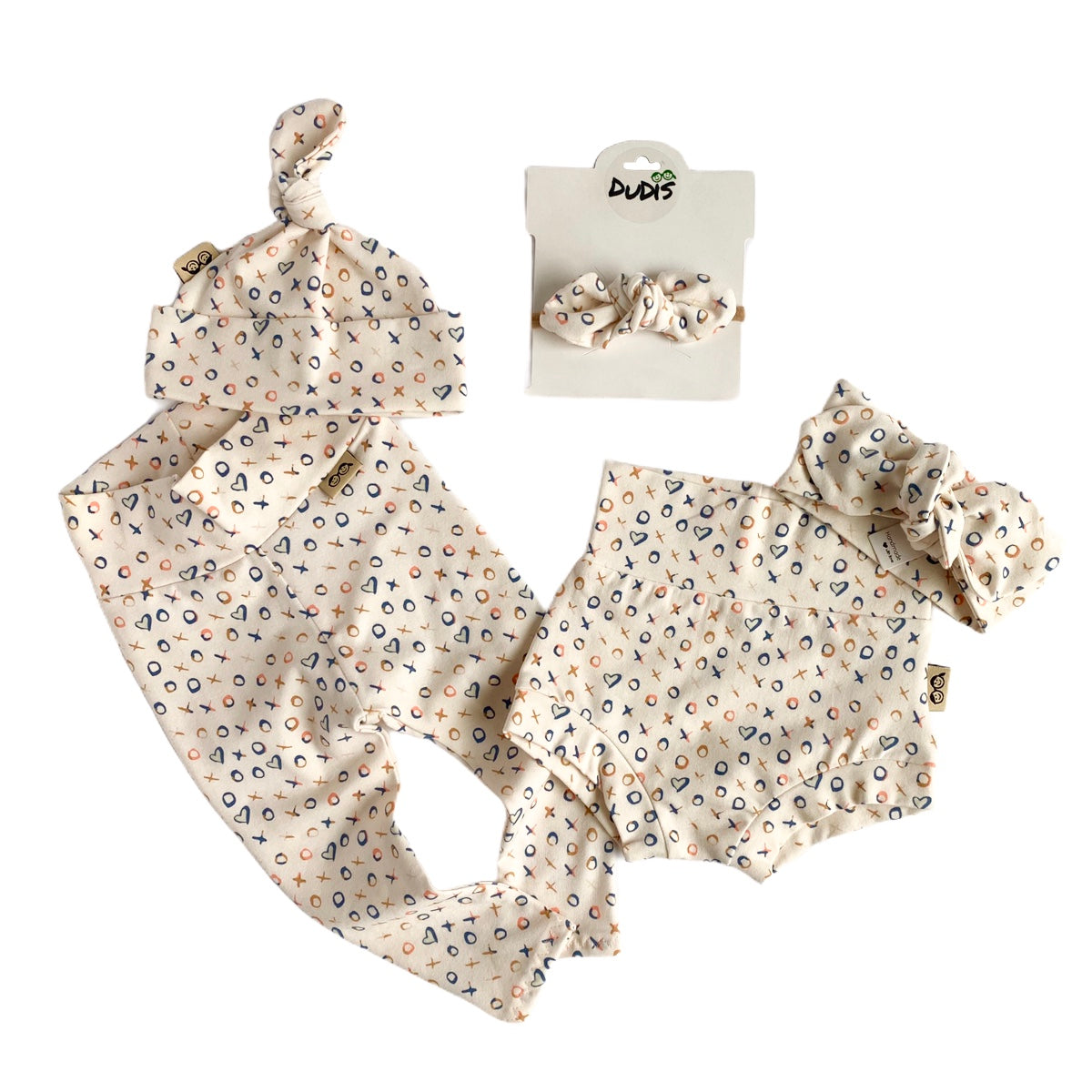 XOXO Hearts Leggings and/or Beanie Knot Hat
