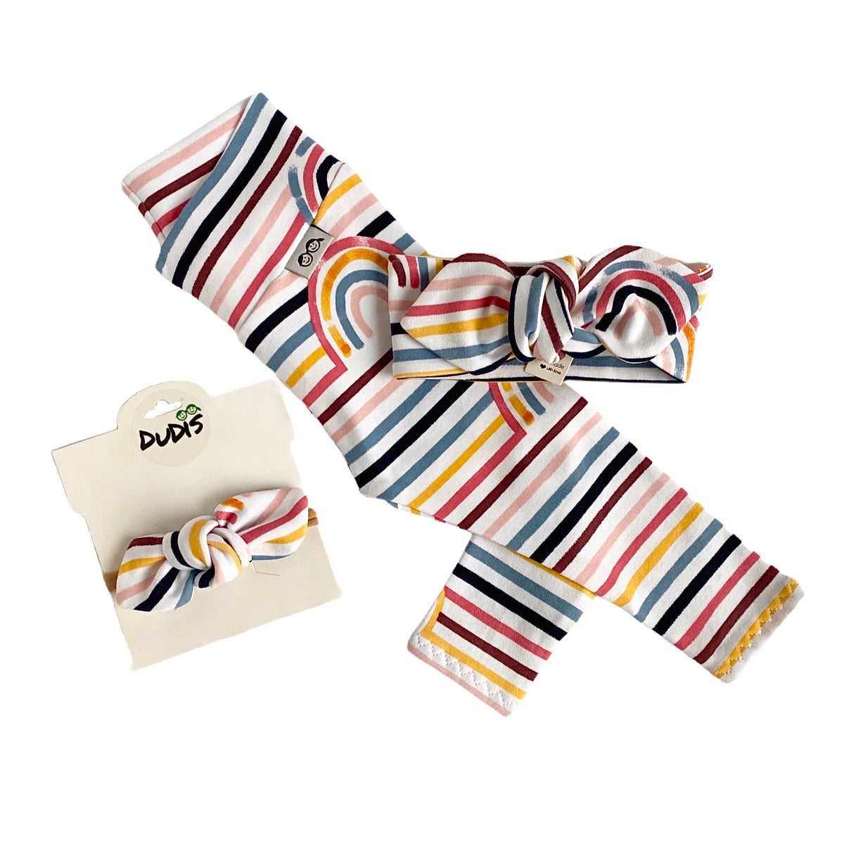 Rainbows Stripes Leggings and/or Headbands