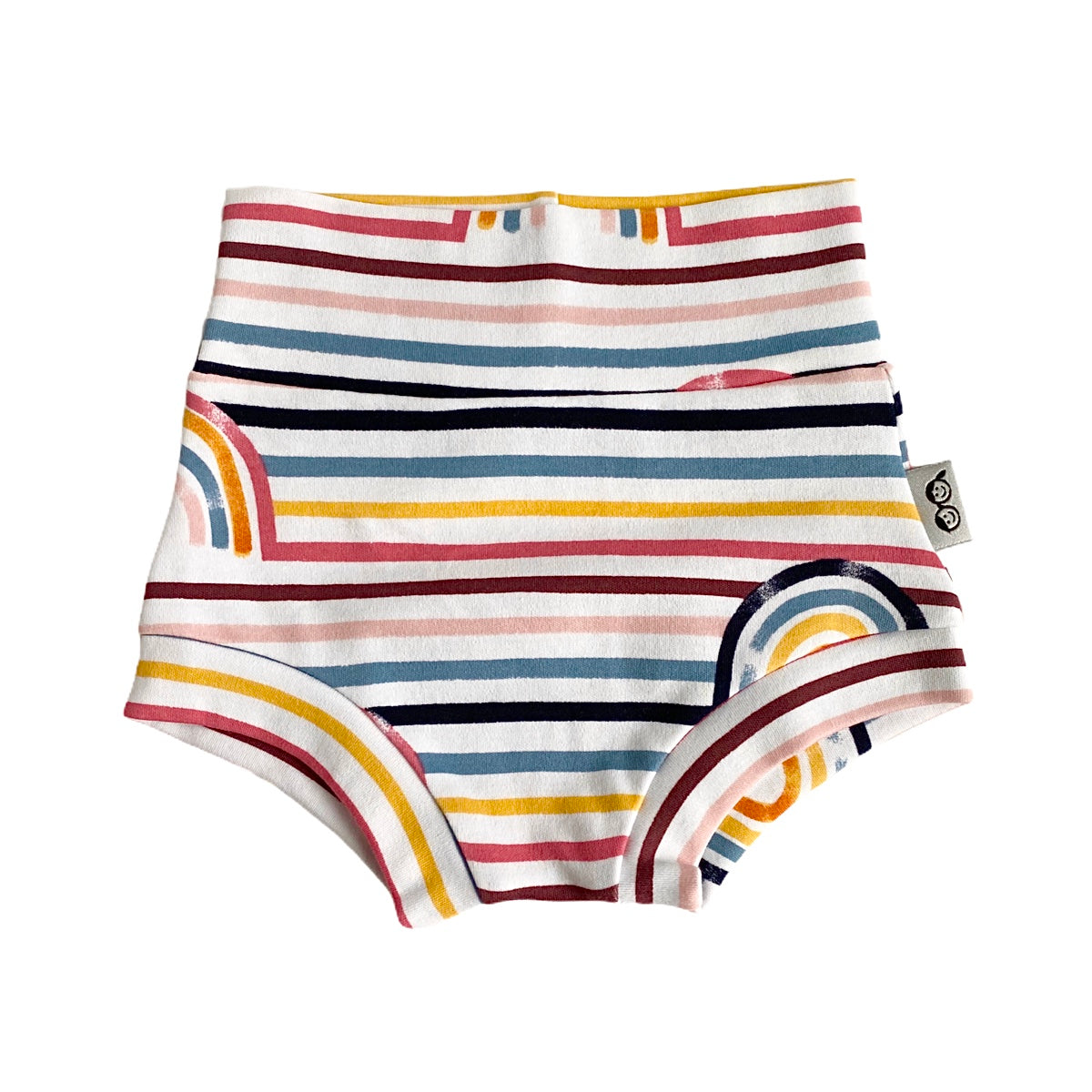 Rainbows Stripes Bummies
