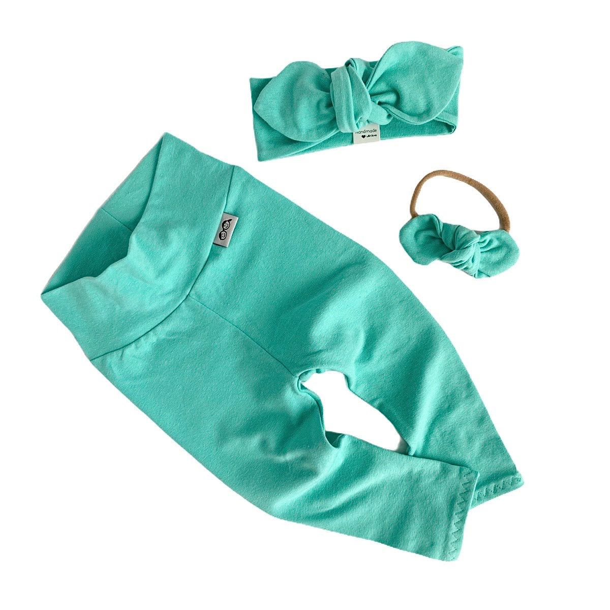 Mint Leggings and/or Headbands
