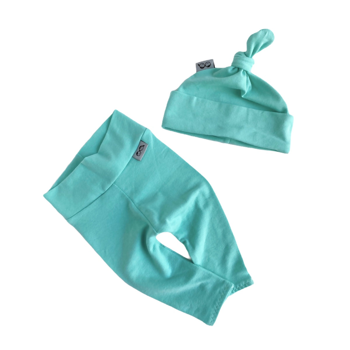 Mint Leggings and/or Beanie Knot Hat