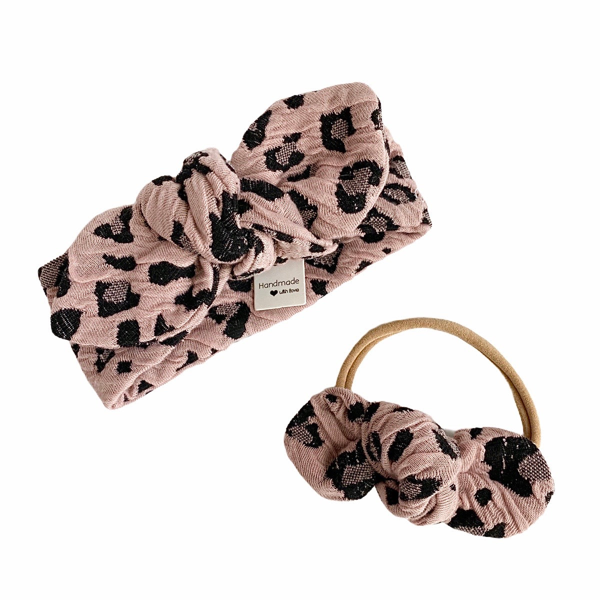 Blush Cheetah Bummies and/or Headbands