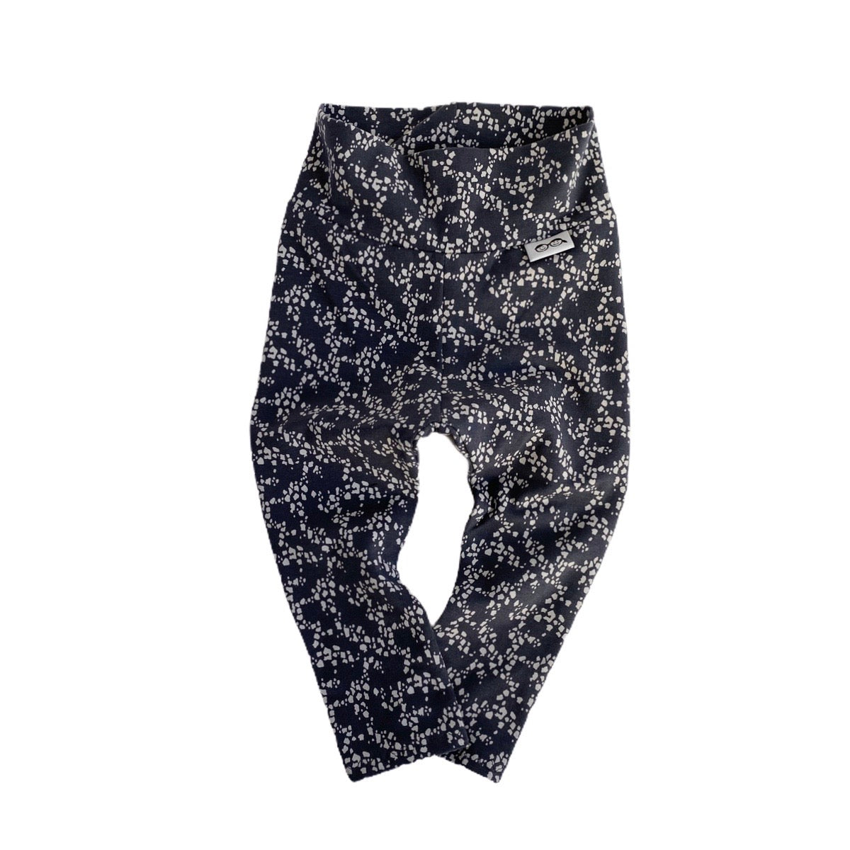 Messy Dots on Charcoal Leggings and/or Headbands