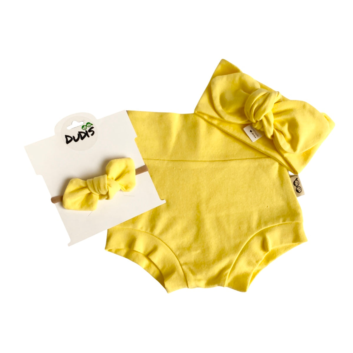 Yellow Bummies and/or Headbands
