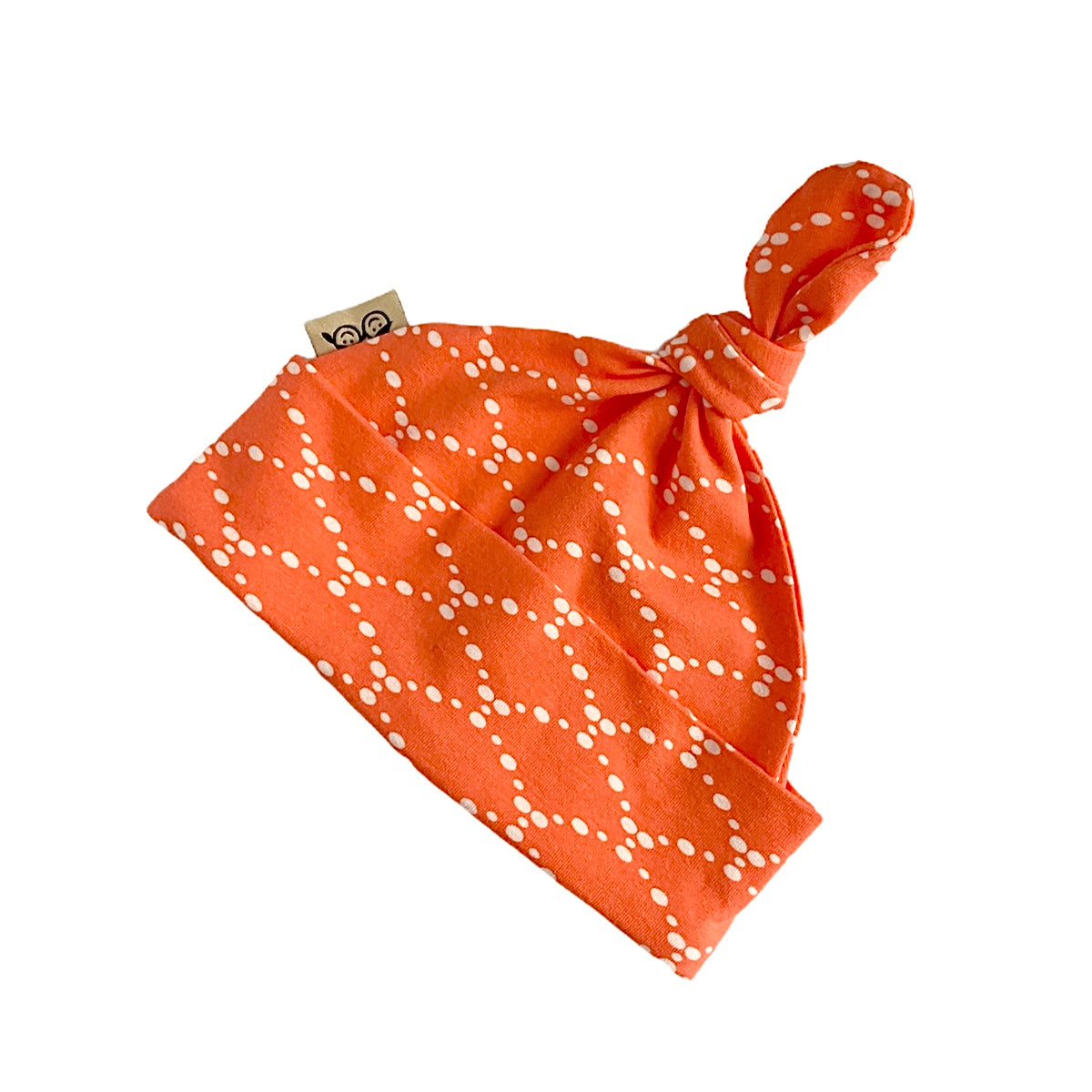 Ripples Coral Leggings and/or Beanie Knot Hat