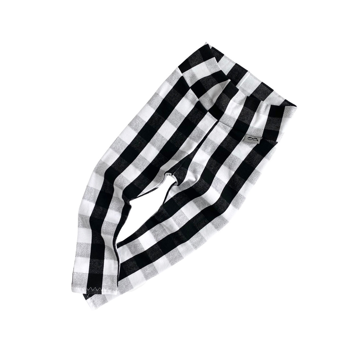 Black and White Plaid Leggings