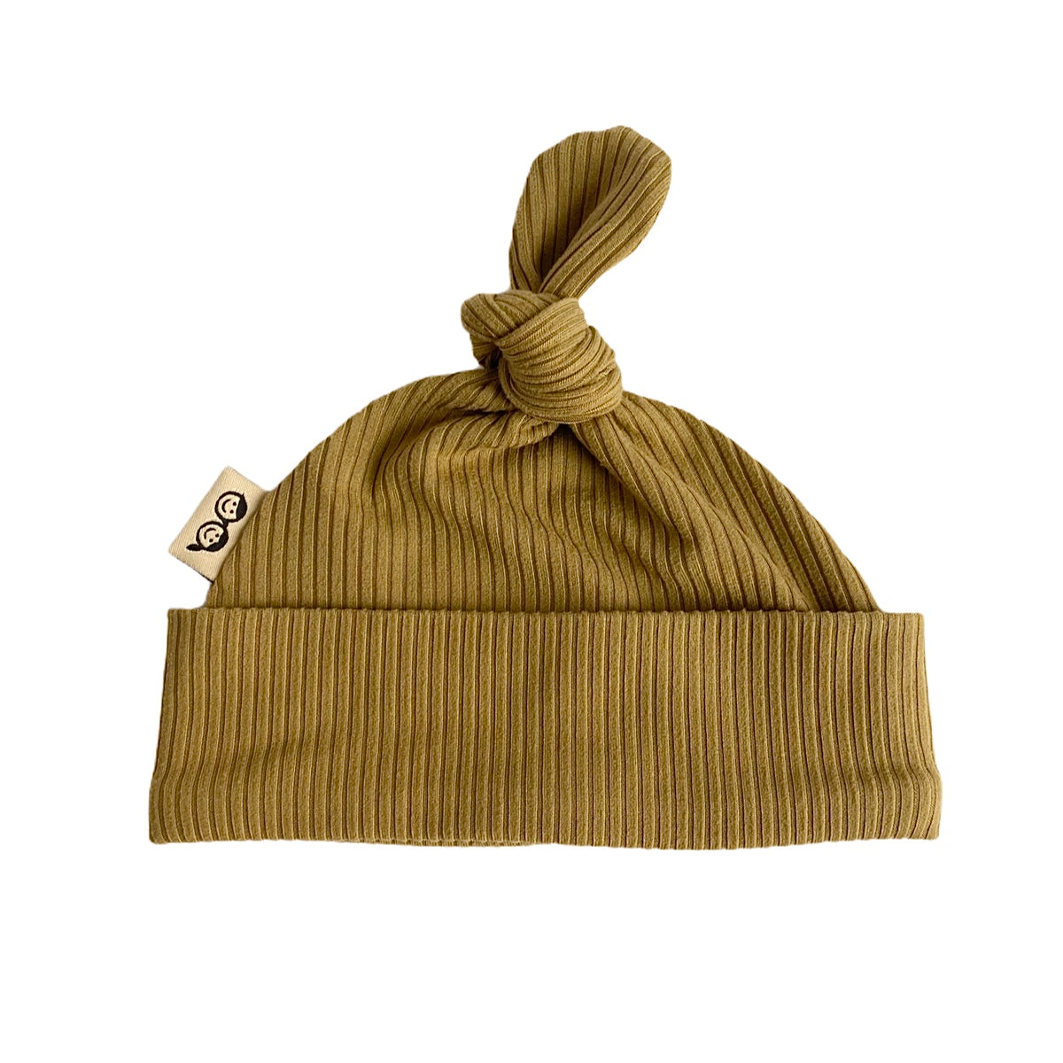 Vintage Olive Rib Leggings and/or Beanie Knot Hat