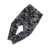 Black and Gray Zebra Leggings