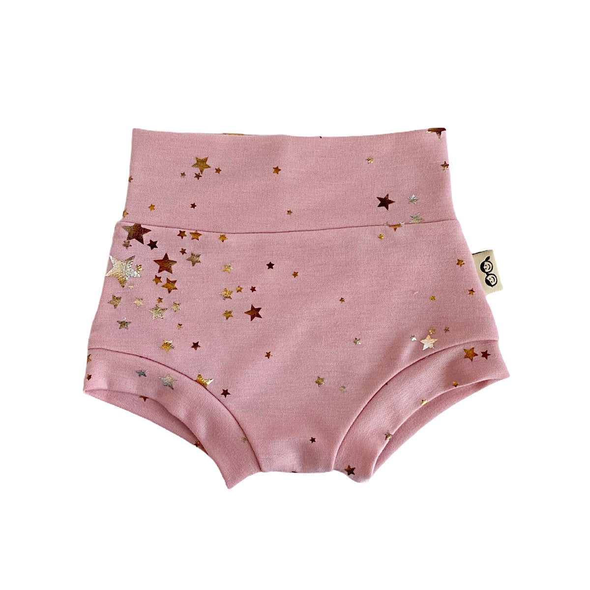 Foil Stars on Blush Bummies