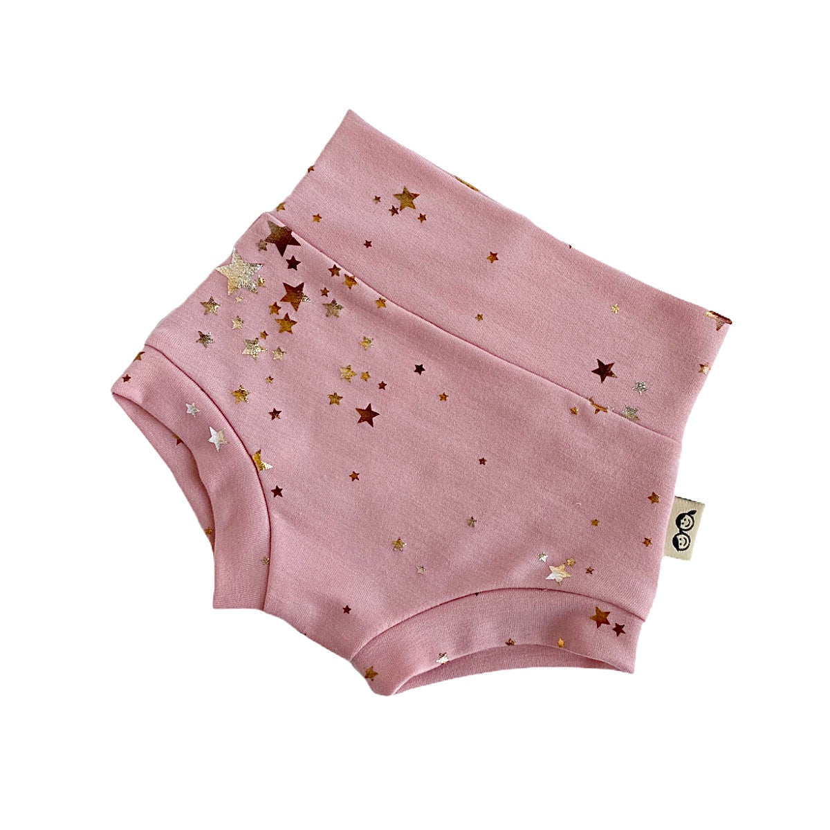 Foil Stars on Blush Bummies