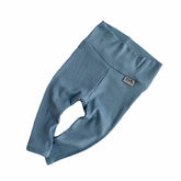 Chambray Ribbed Leggings
