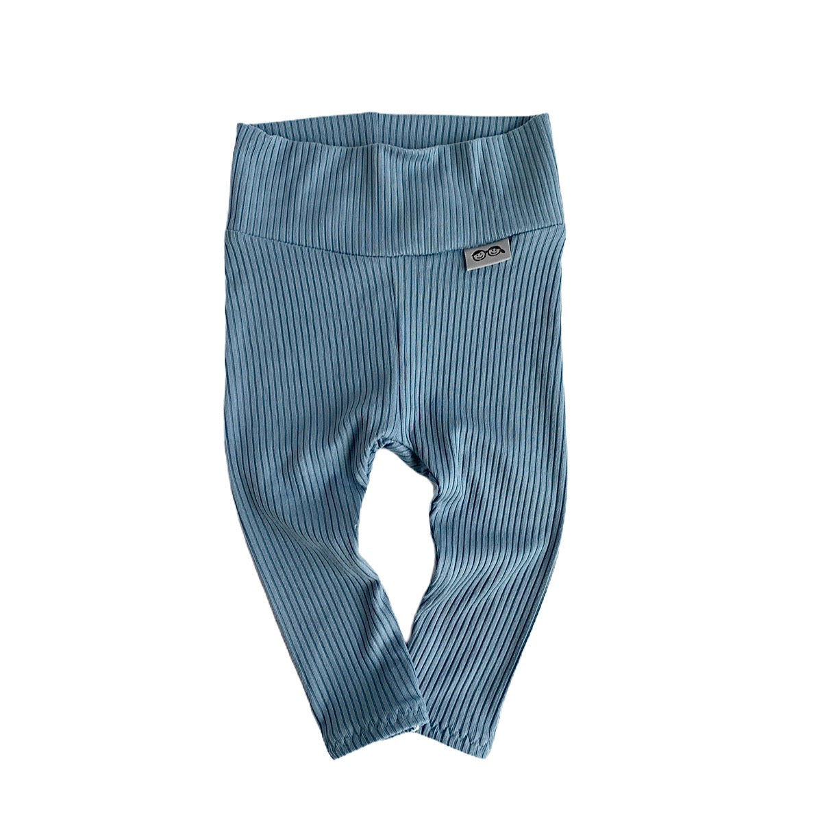 Chambray Ribbed Leggings