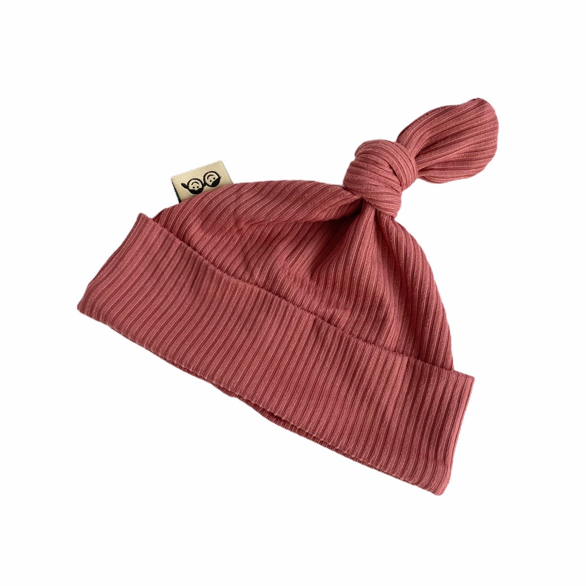 Mauve Rib Leggings and/or Beanie Knot Hat