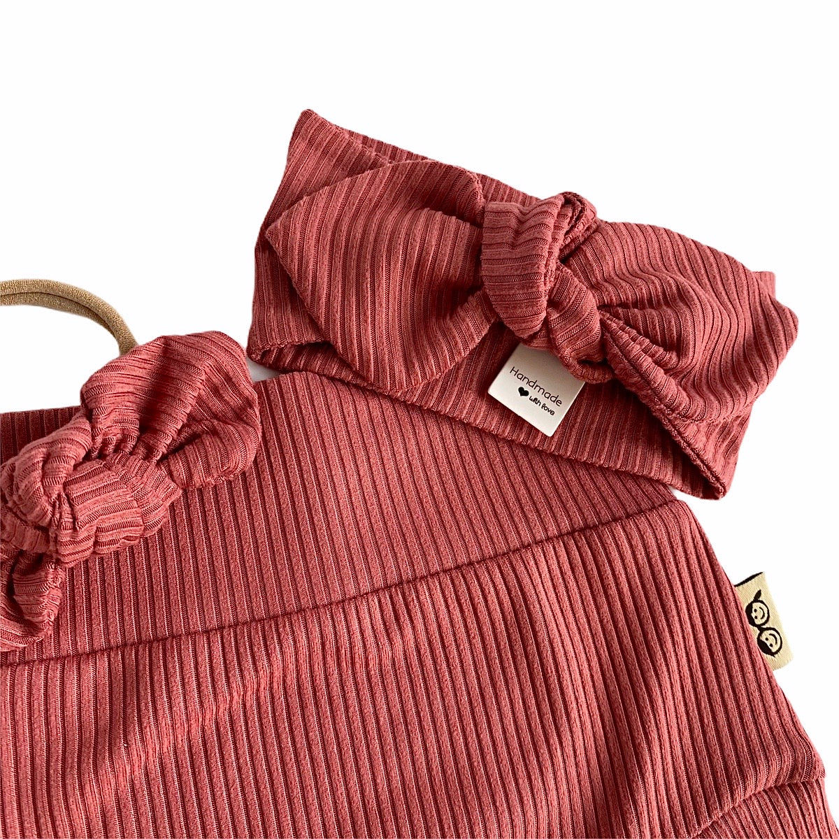 Mauve Rib Bummies and/or Headbands