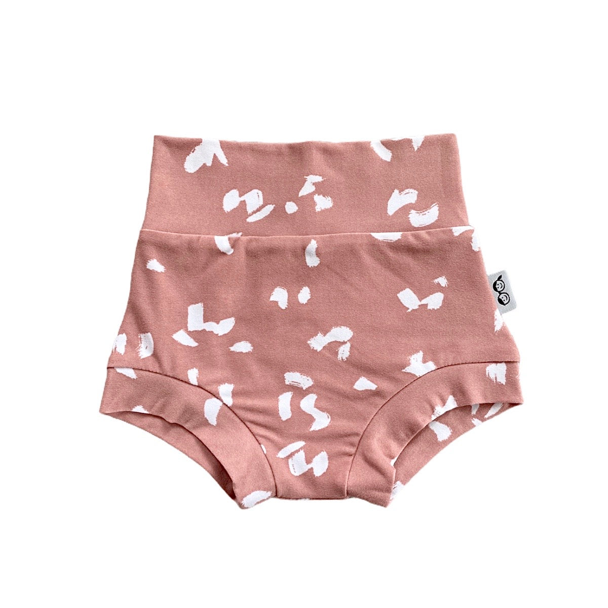 Dusty Mauve Spaced Cheetah Spot Bummies
