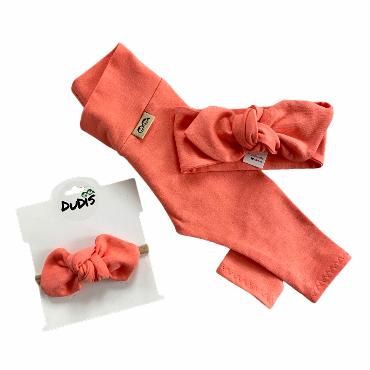 Coral Leggings and/or Headbands