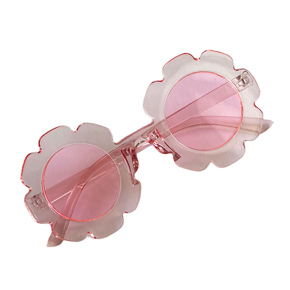 Clear Pink Baby Sunglasses