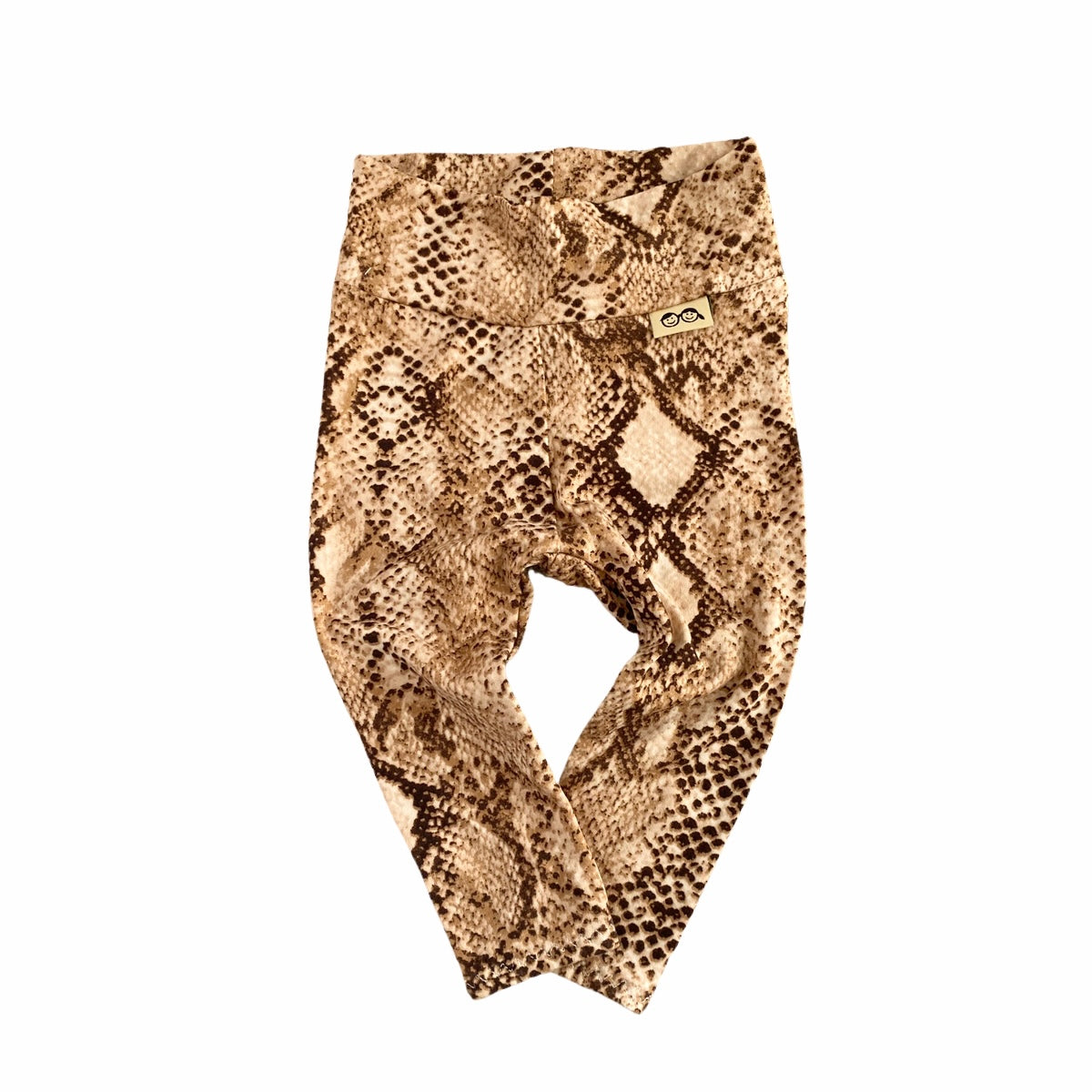Tan Snake Print Legging