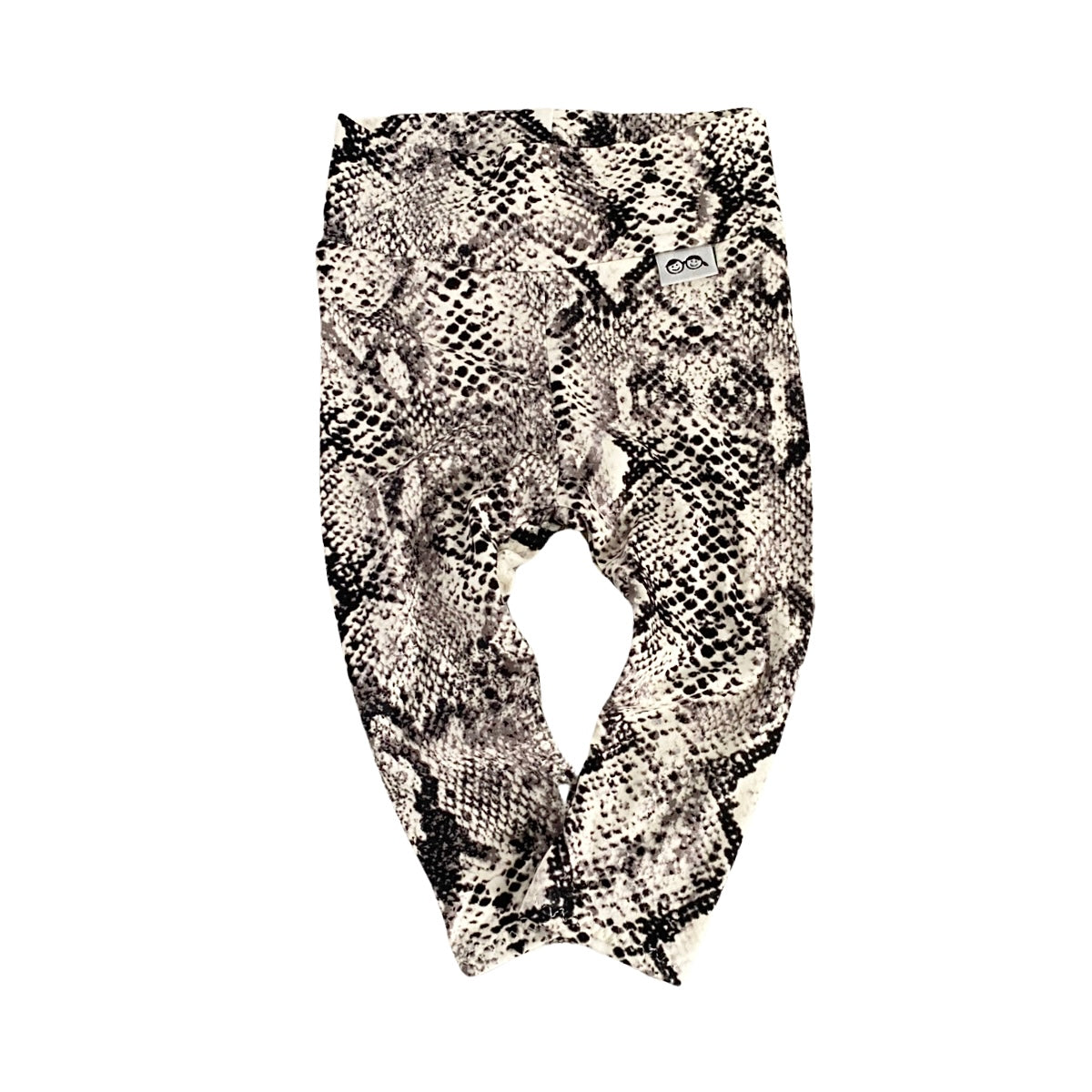 Grey Snake Print Leggings