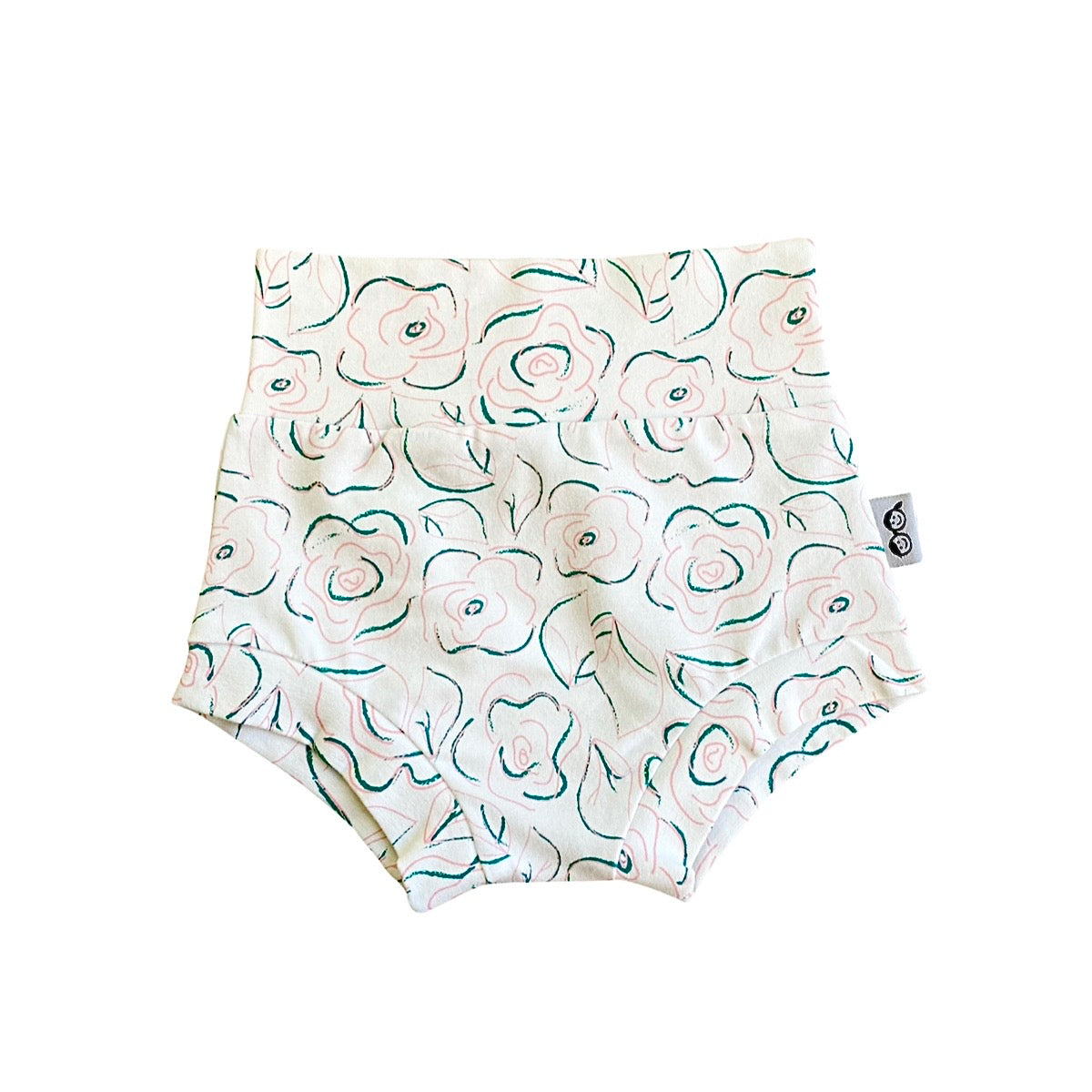 Sketched Roses Bummies