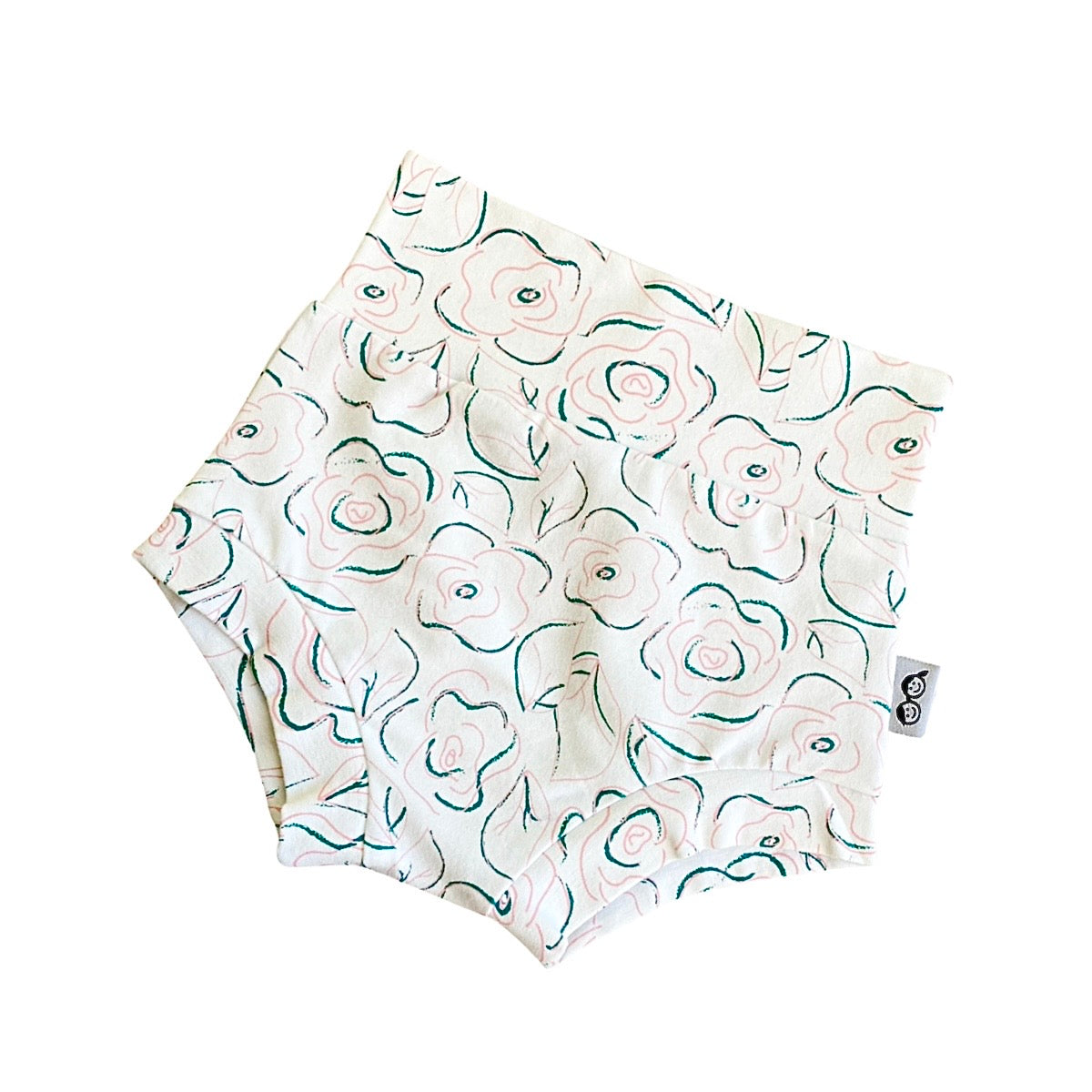 Sketched Roses Bummies