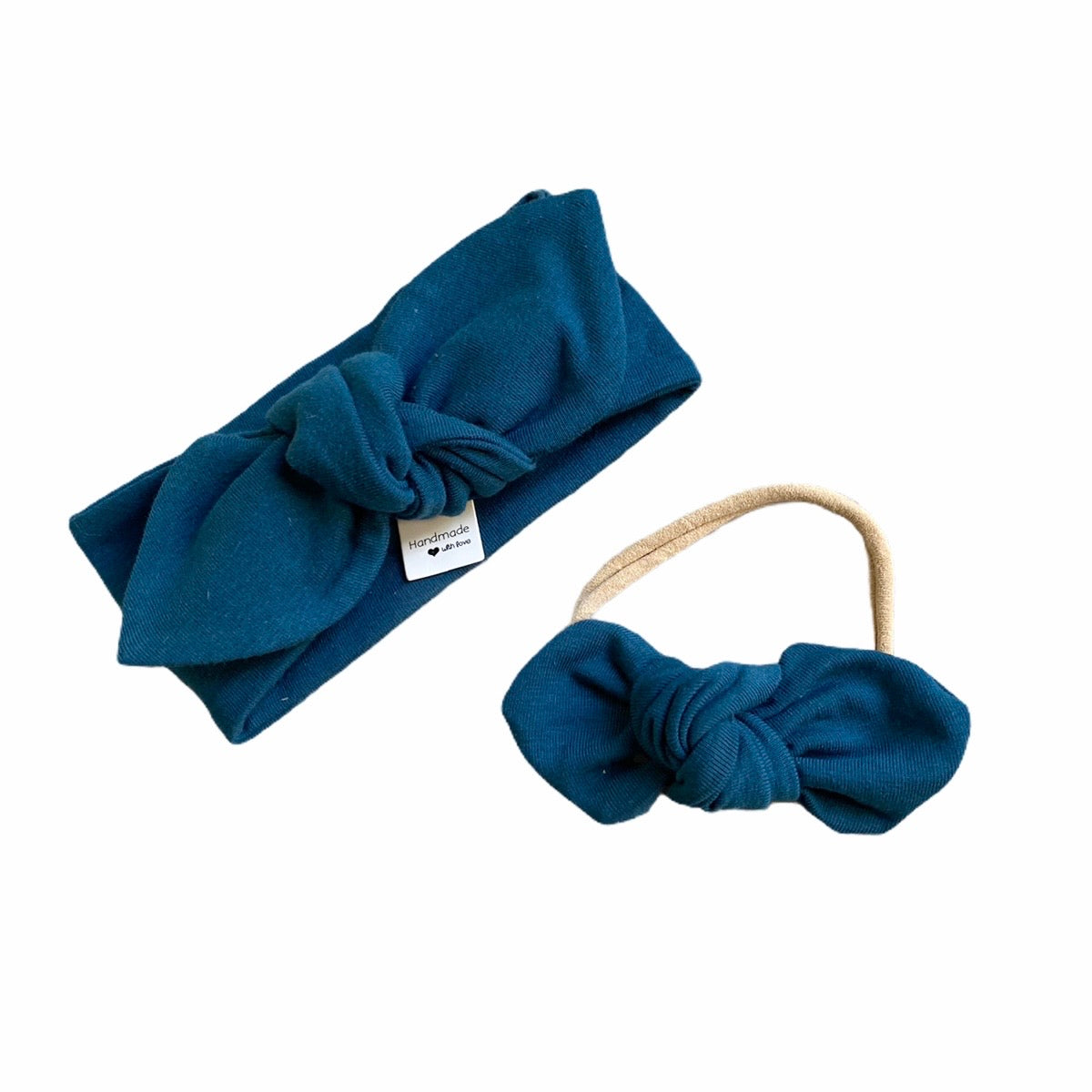 Peacock Blue Leggings and/or Headbands