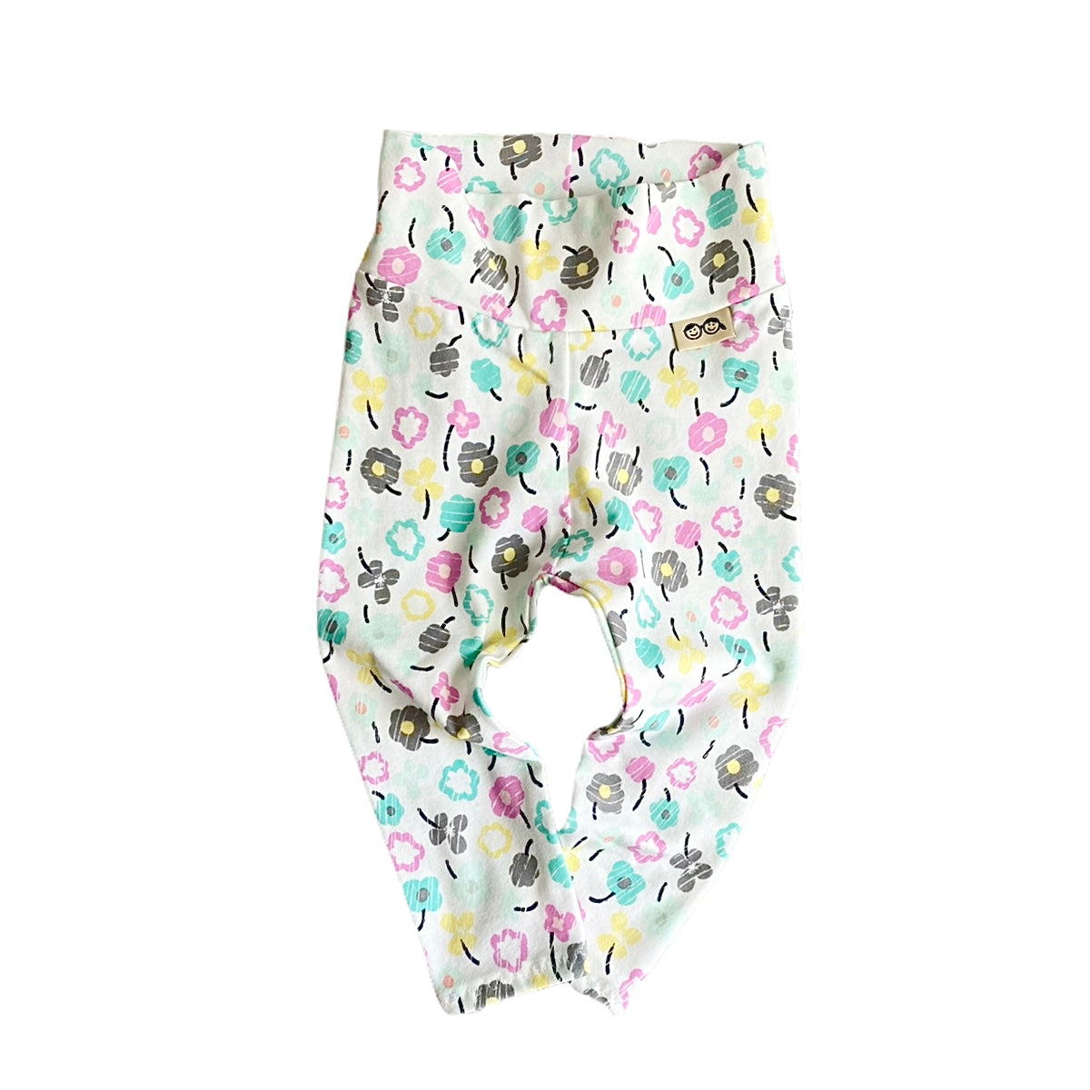 Colorful Floral Leggings and/or Knot Beanie