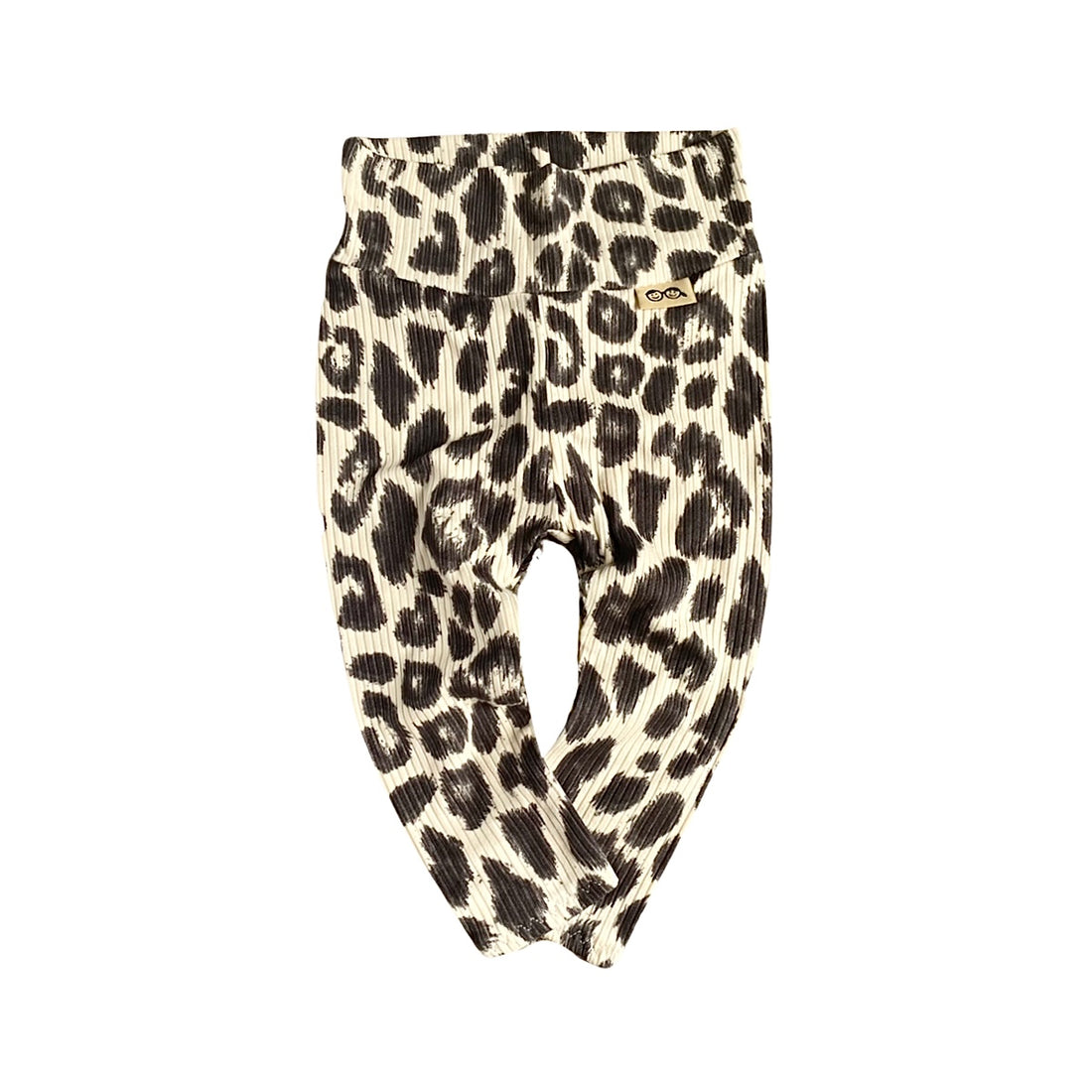 Grey Cheetah on Ivory Leggings and/or Headbands