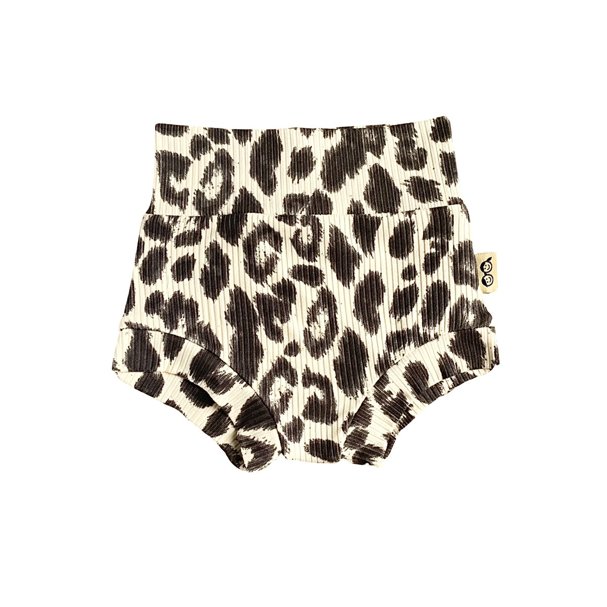 Grey Cheetah on Ivory Bummies and/or Headbands