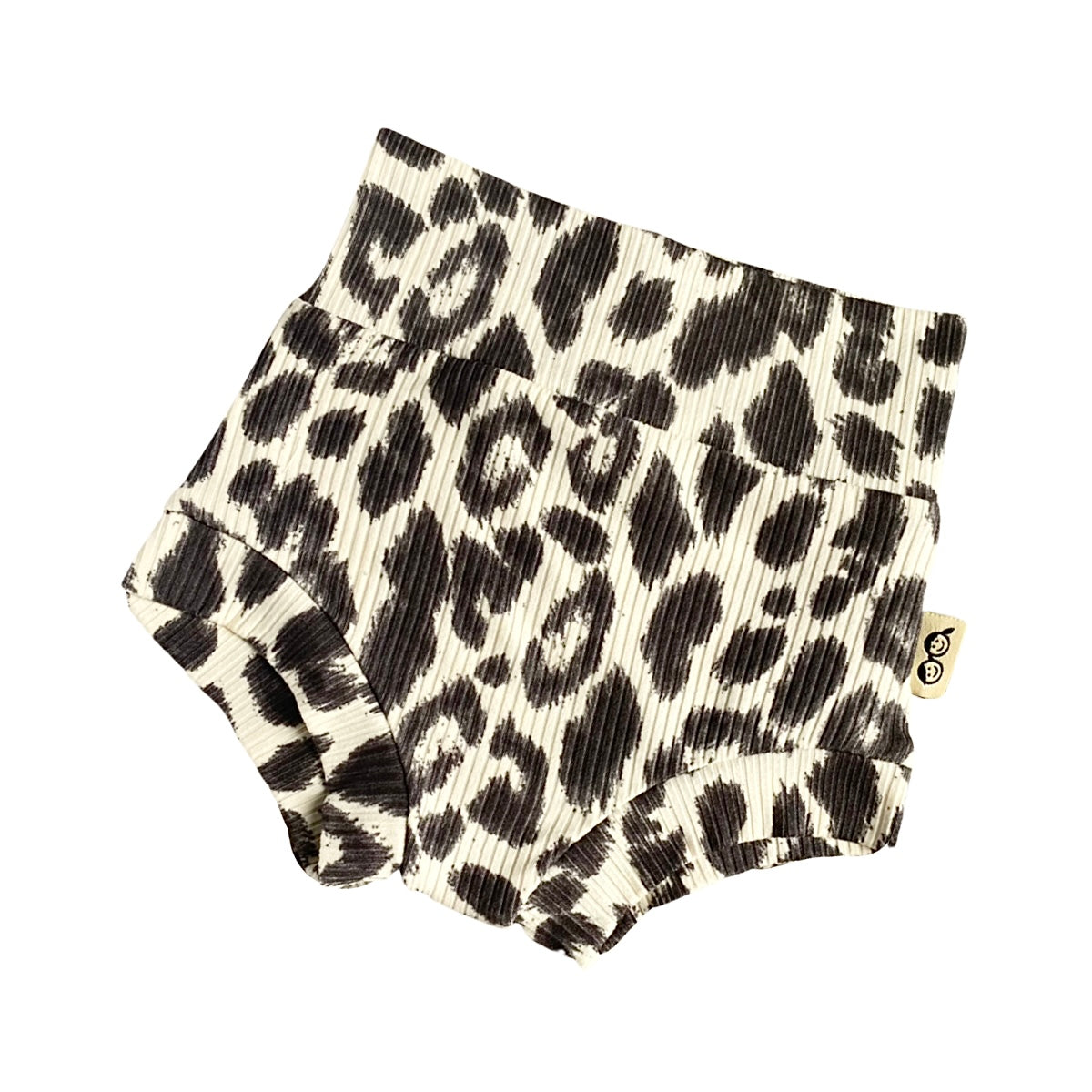 Grey Cheetah on Ivory Bummies and/or Headbands