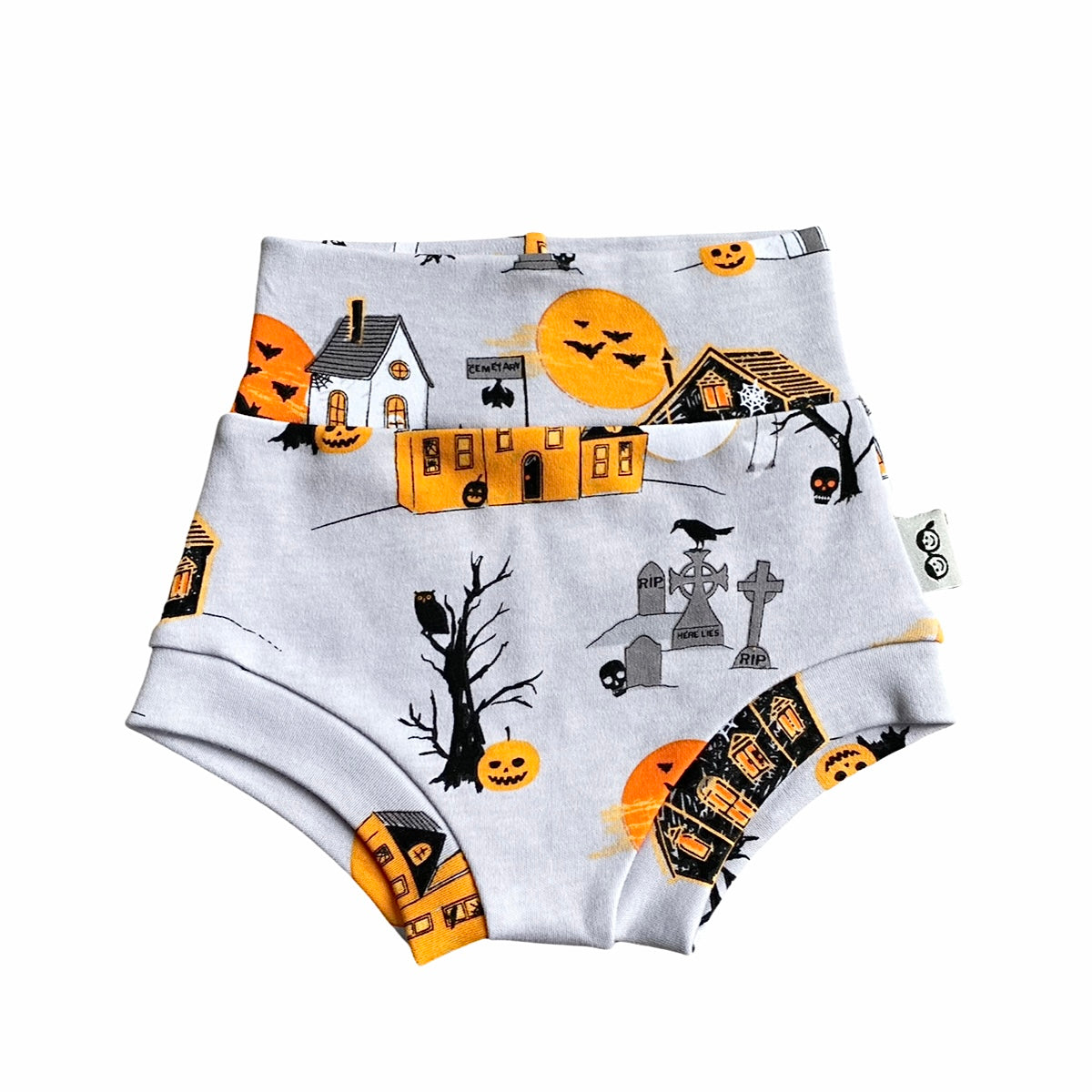 Cemetery Halloween Bummies